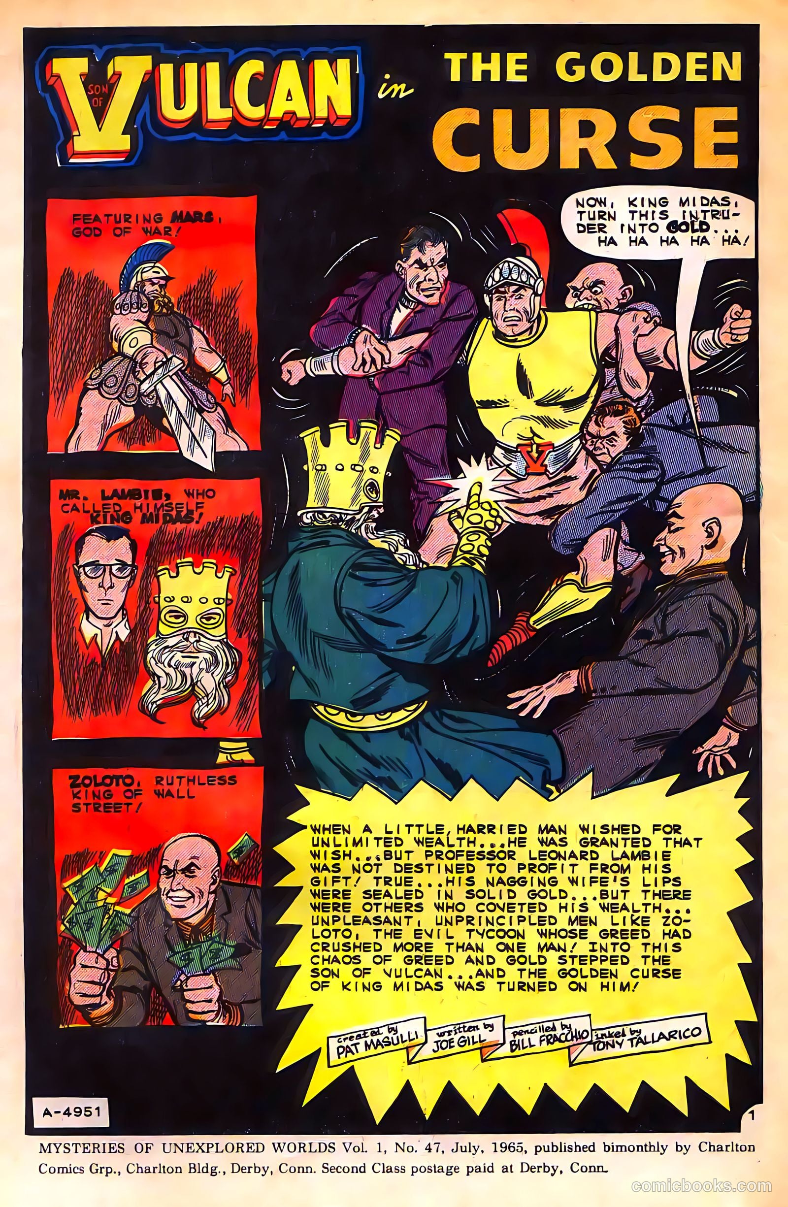 Mysteries of Unexplored Worlds #47 (1965) — page 3 of 36