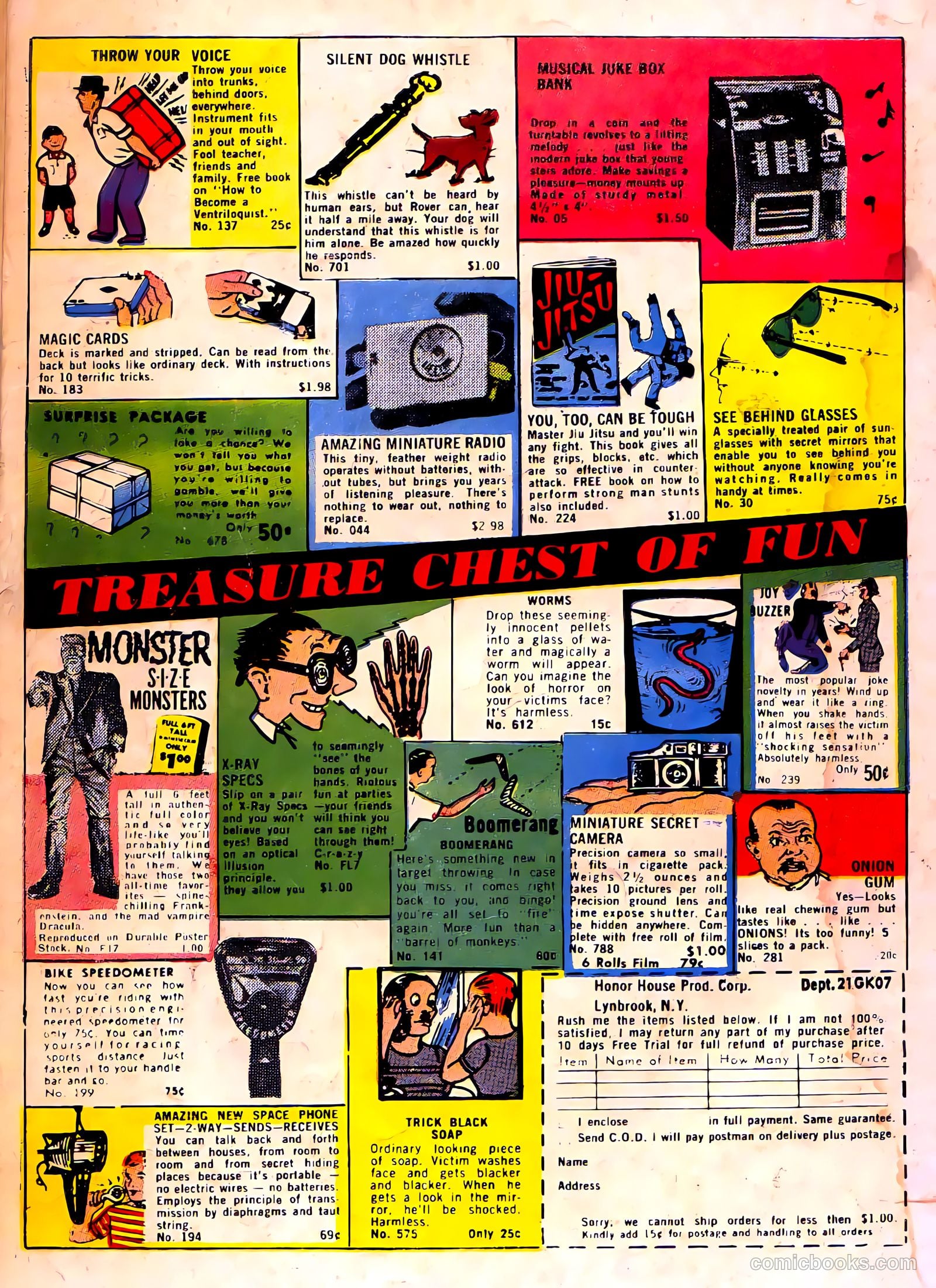 Mysteries of Unexplored Worlds #47 (1965) — page 36 of 36