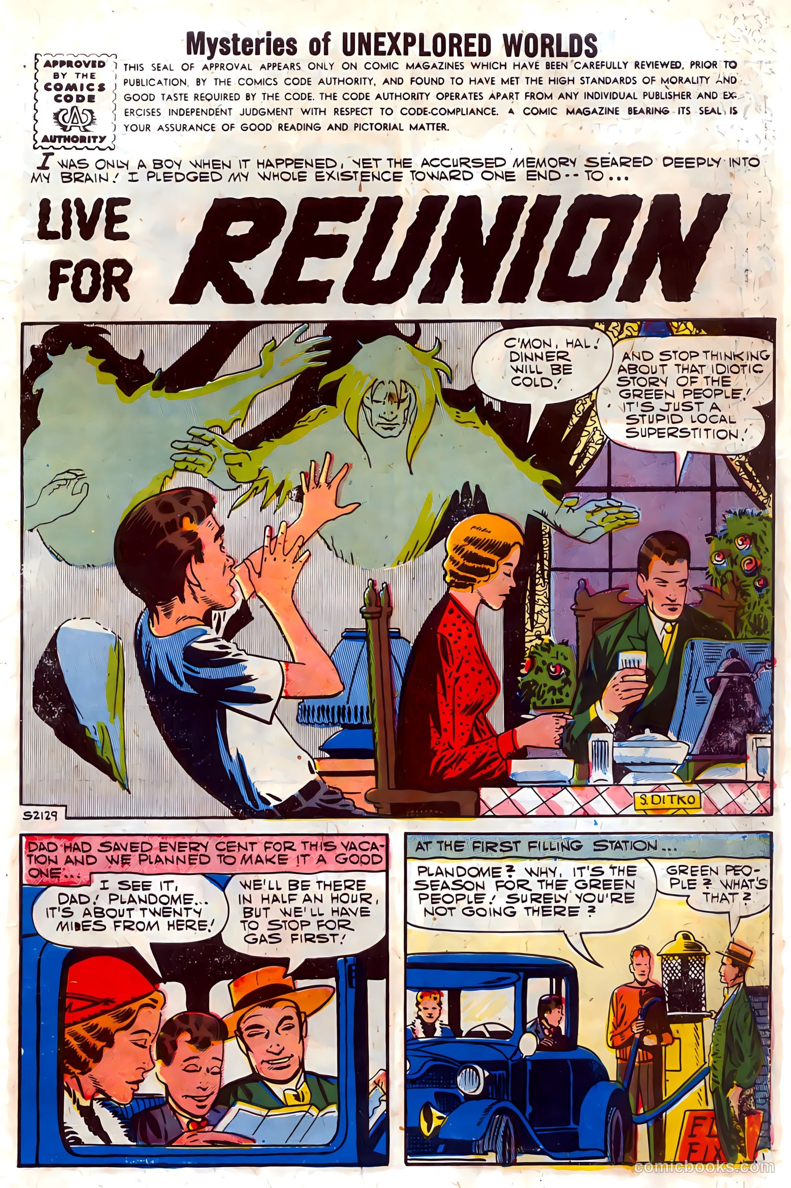 Mysteries of Unexplored Worlds #5 (1957) — page 3 of 36
