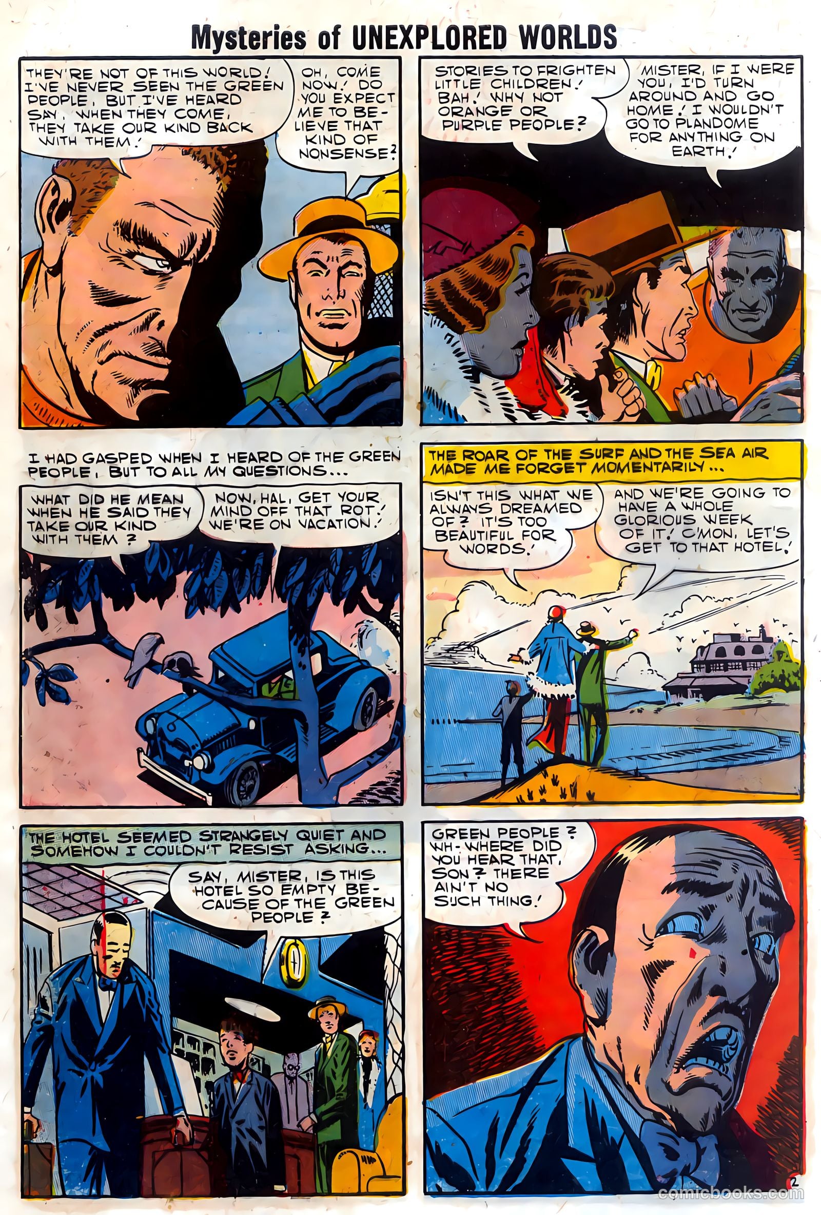 Mysteries of Unexplored Worlds #5 (1957) — page 4 of 36