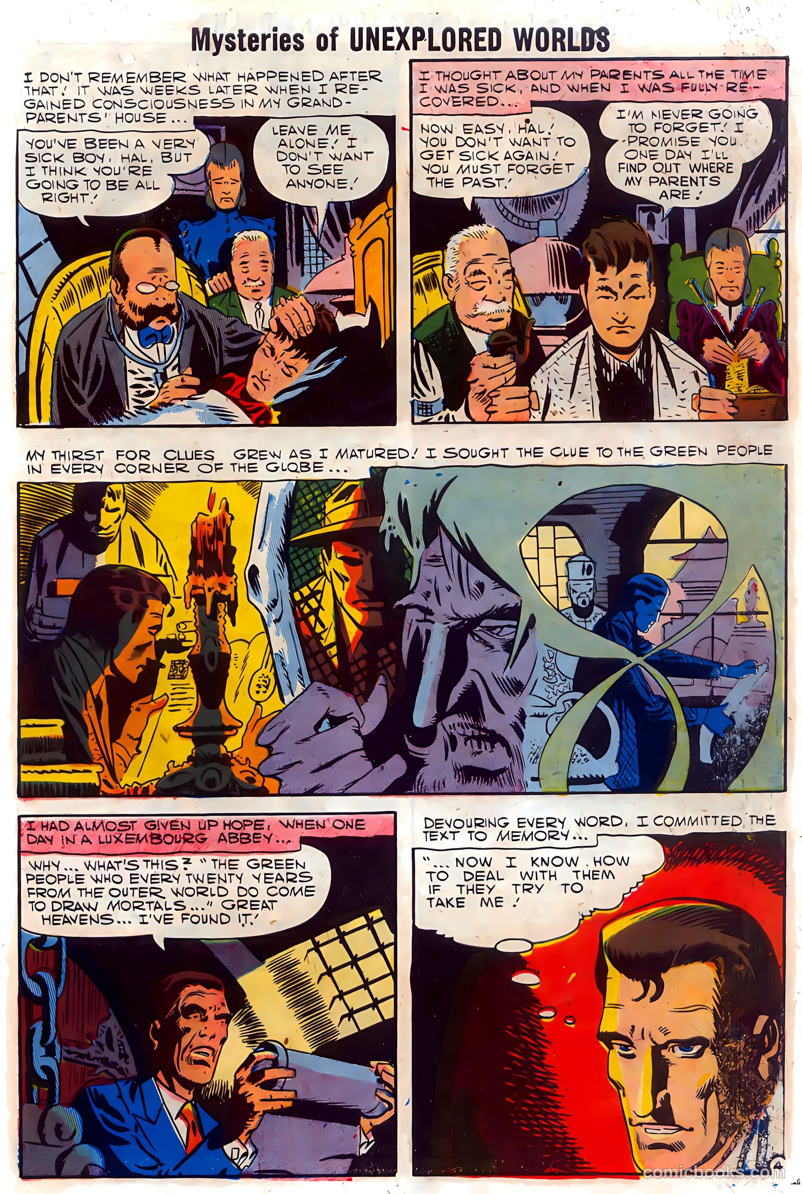 Mysteries of Unexplored Worlds #5 (1957) — page 7 of 36