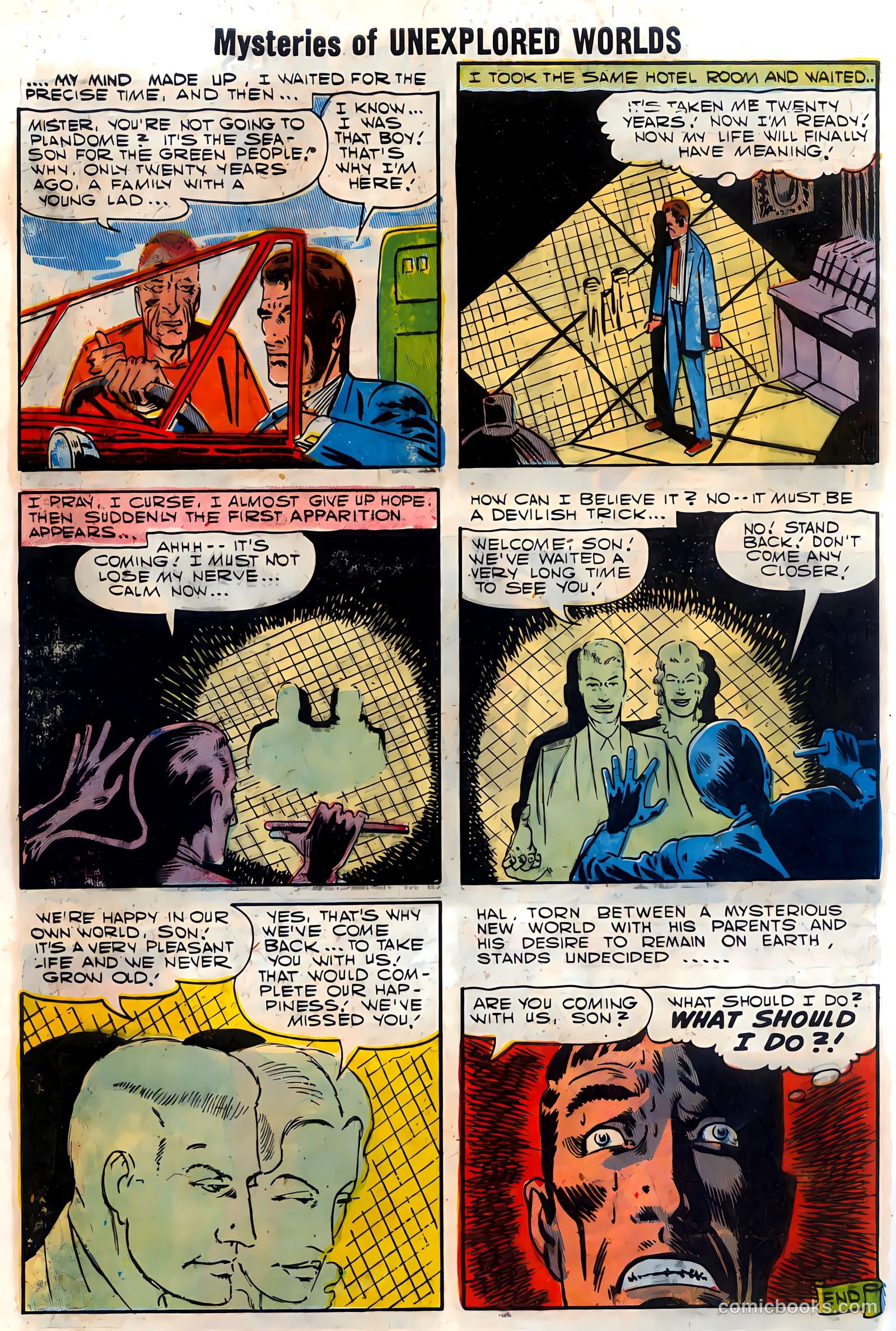 Mysteries of Unexplored Worlds #5 (1957) — page 8 of 36