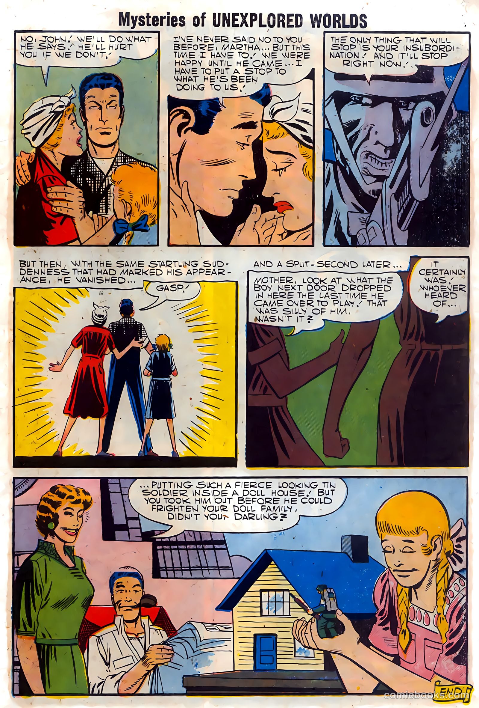 Mysteries of Unexplored Worlds #5 (1957) — page 11 of 36