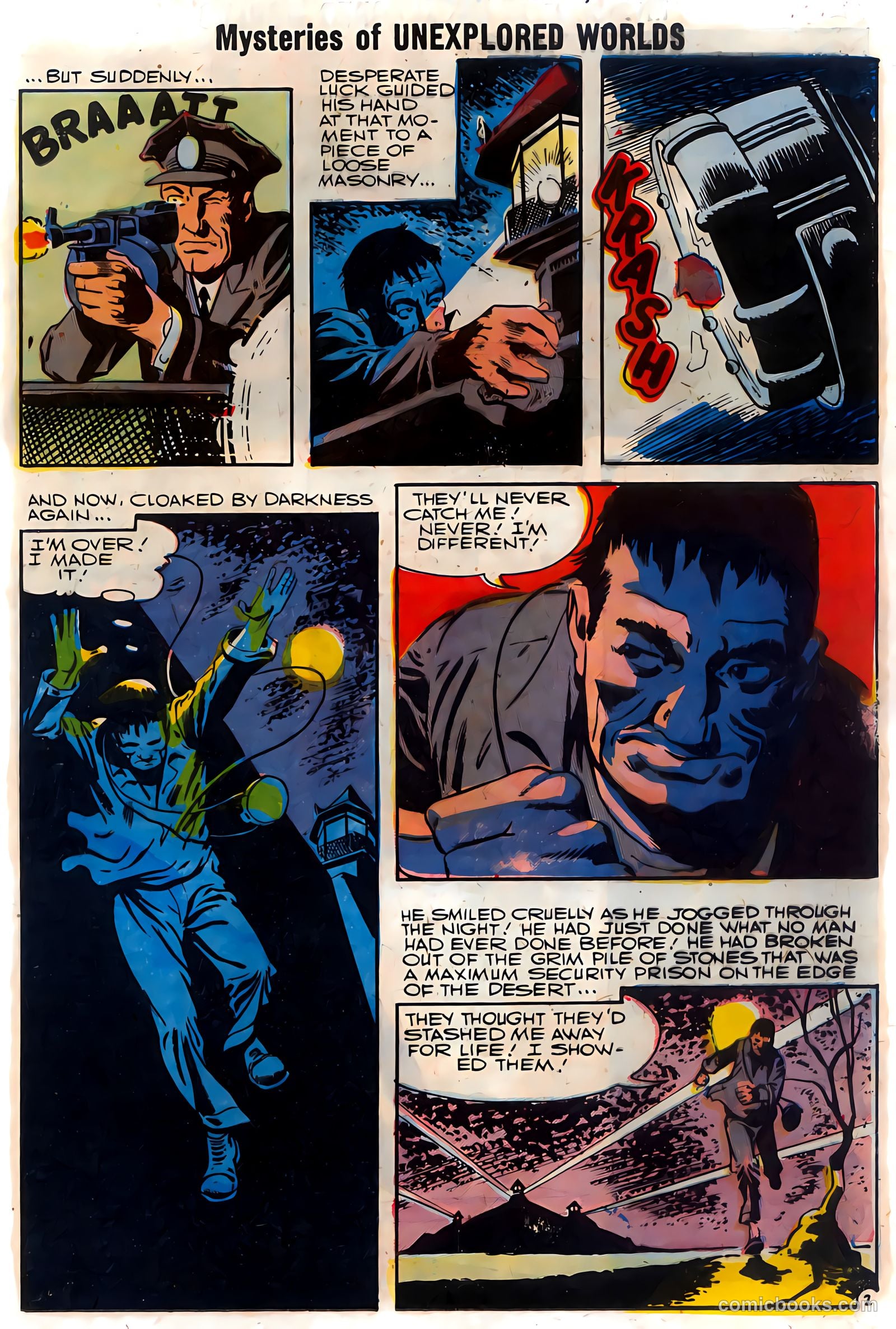 Mysteries of Unexplored Worlds #5 (1957) — page 13 of 36