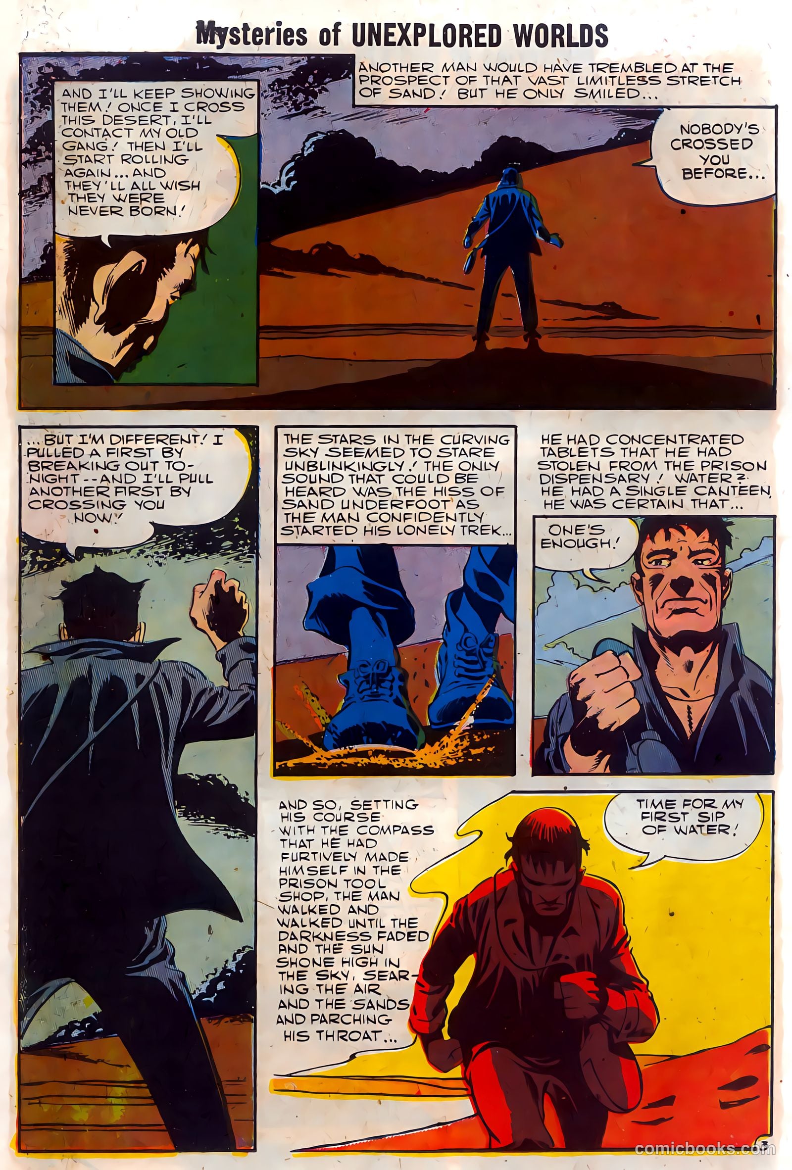 Mysteries of Unexplored Worlds #5 (1957) — page 14 of 36