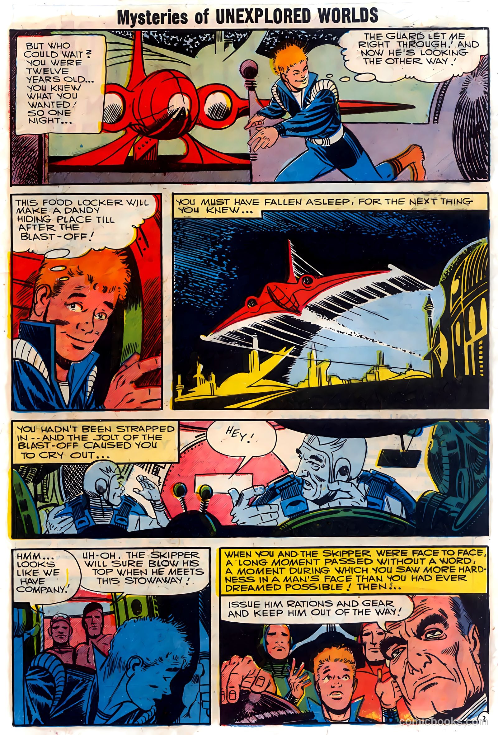 Mysteries of Unexplored Worlds #5 (1957) — page 21 of 36