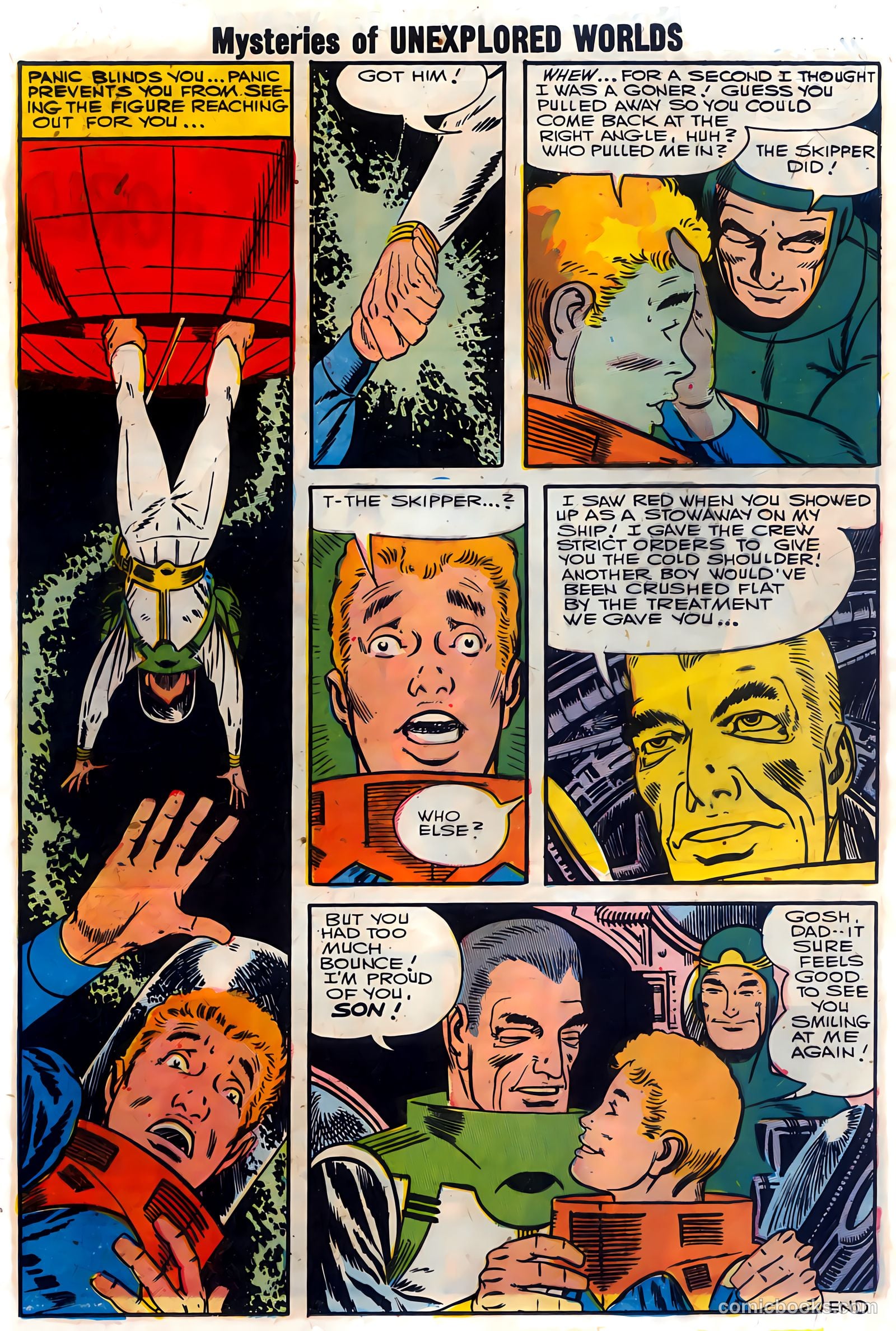 Mysteries of Unexplored Worlds #5 (1957) — page 25 of 36