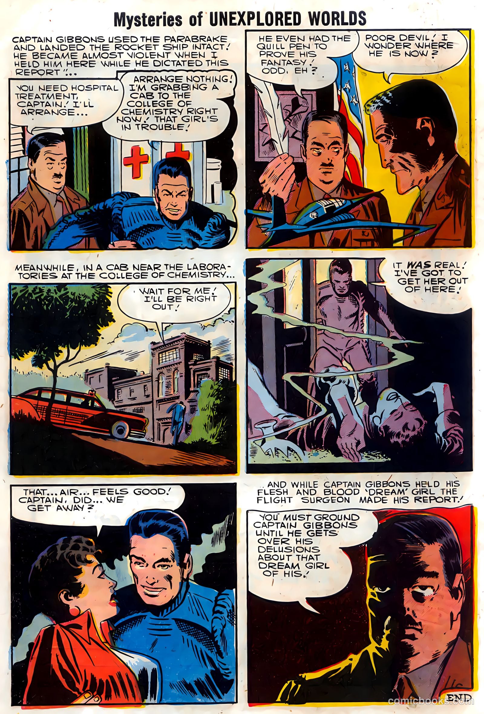 Mysteries of Unexplored Worlds #5 (1957) — page 32 of 36
