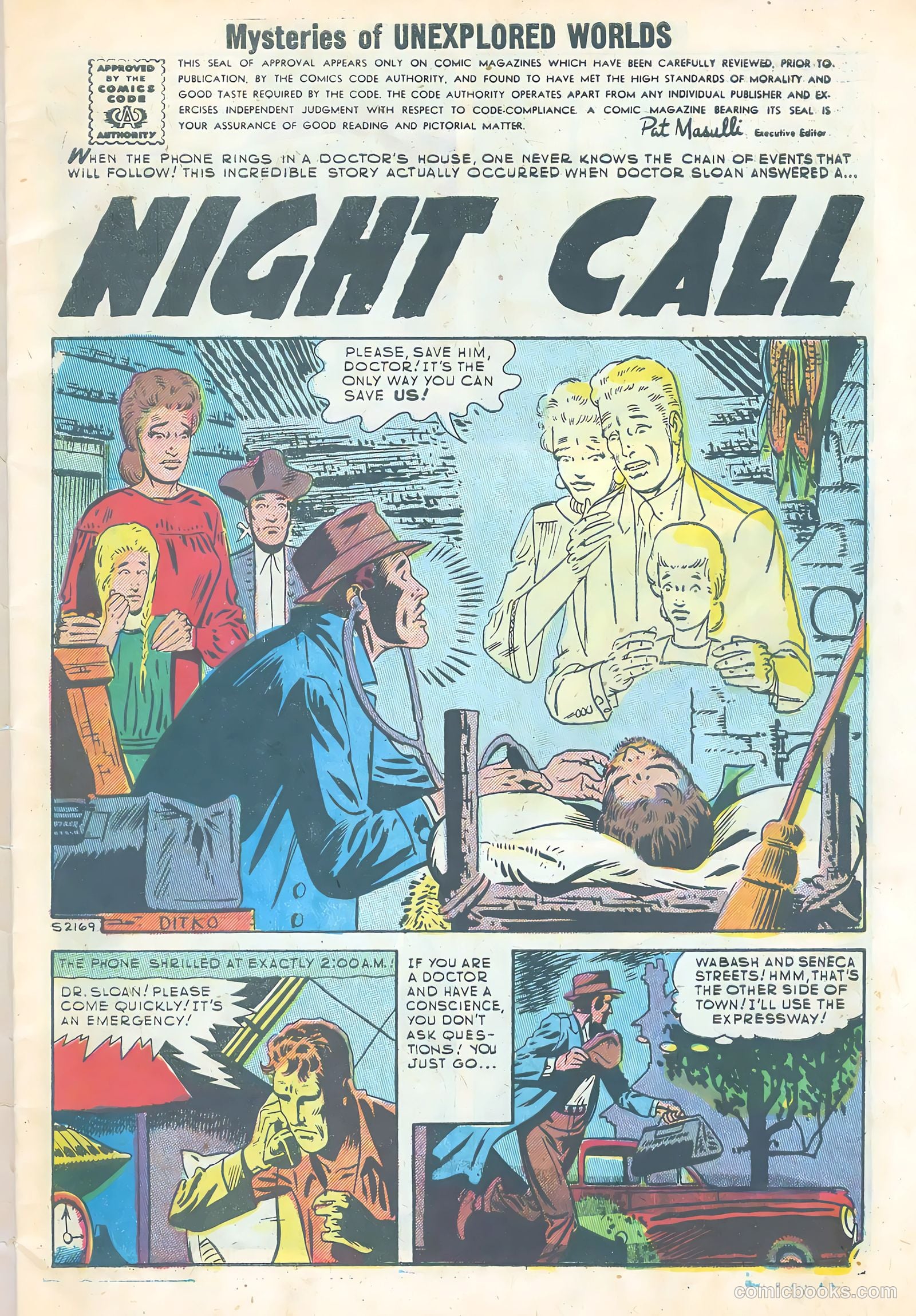 Mysteries of Unexplored Worlds #6 (1957) — page 3 of 36