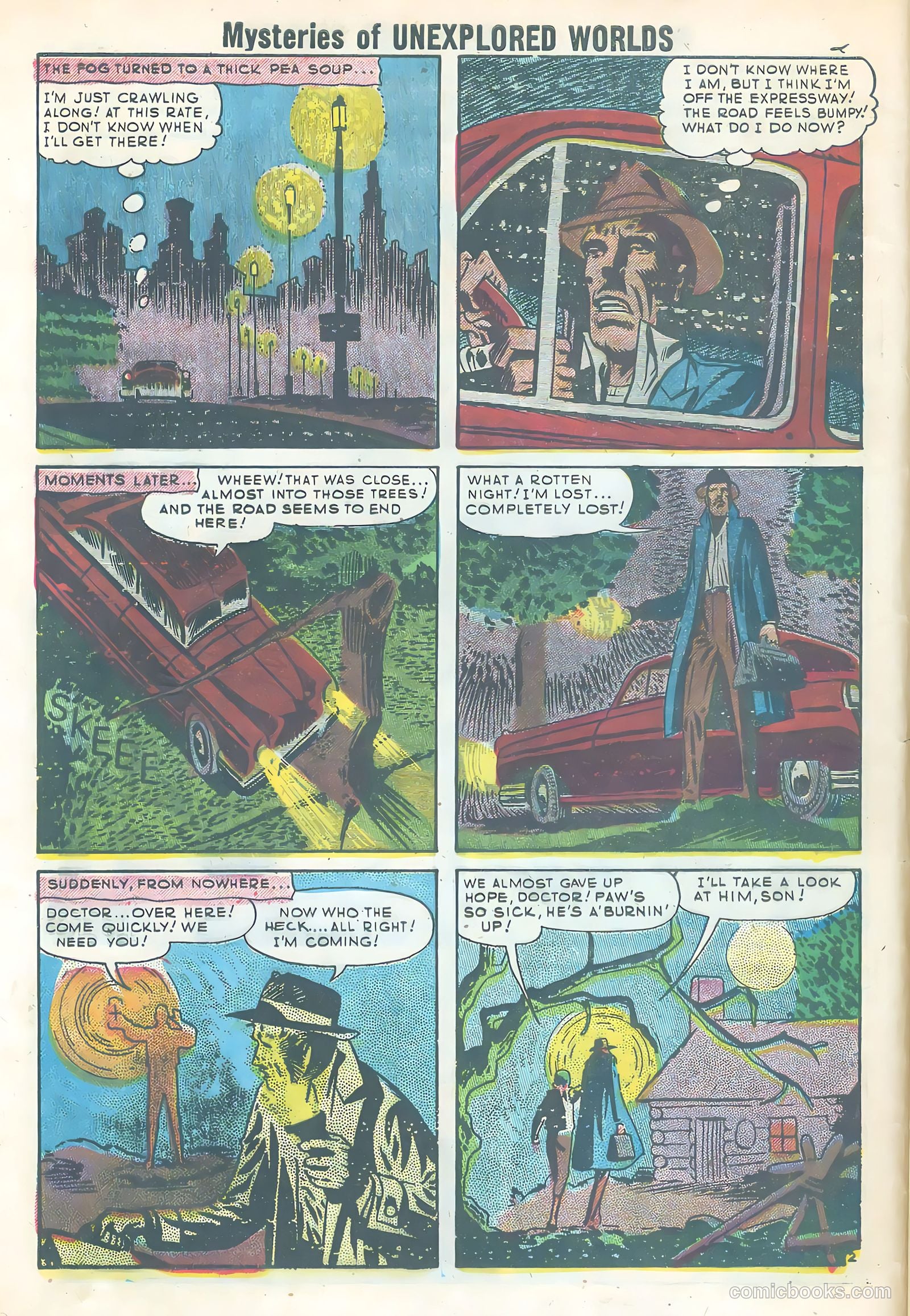 Mysteries of Unexplored Worlds #6 (1957) — page 4 of 36