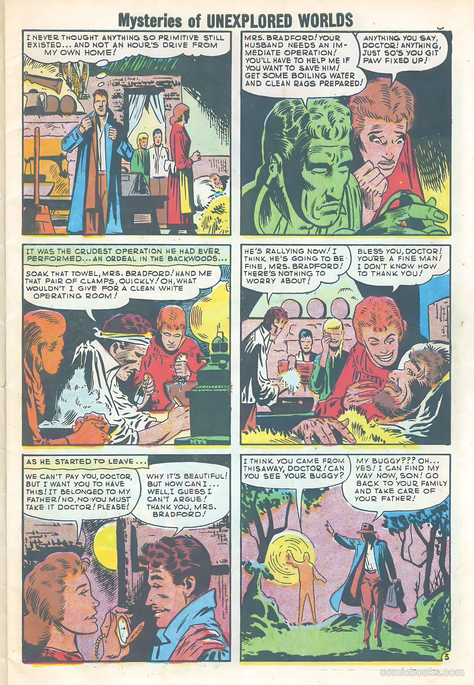 Mysteries of Unexplored Worlds #6 (1957) — page 5 of 36