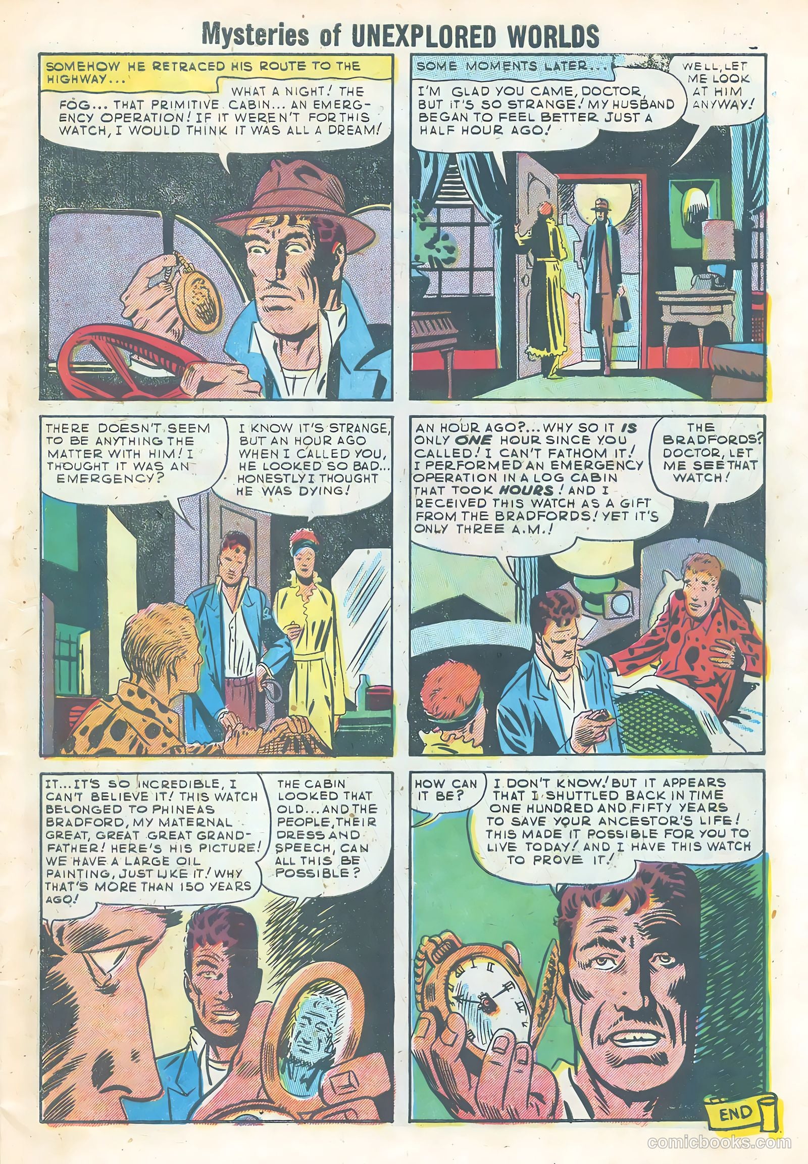Mysteries of Unexplored Worlds #6 (1957) — page 7 of 36