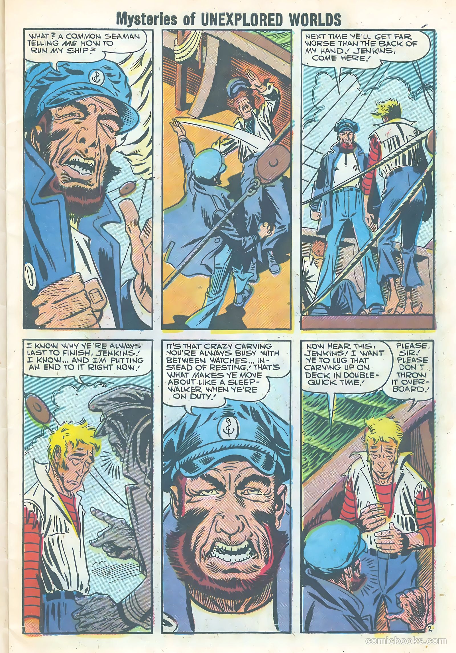 Mysteries of Unexplored Worlds #6 (1957) — page 9 of 36