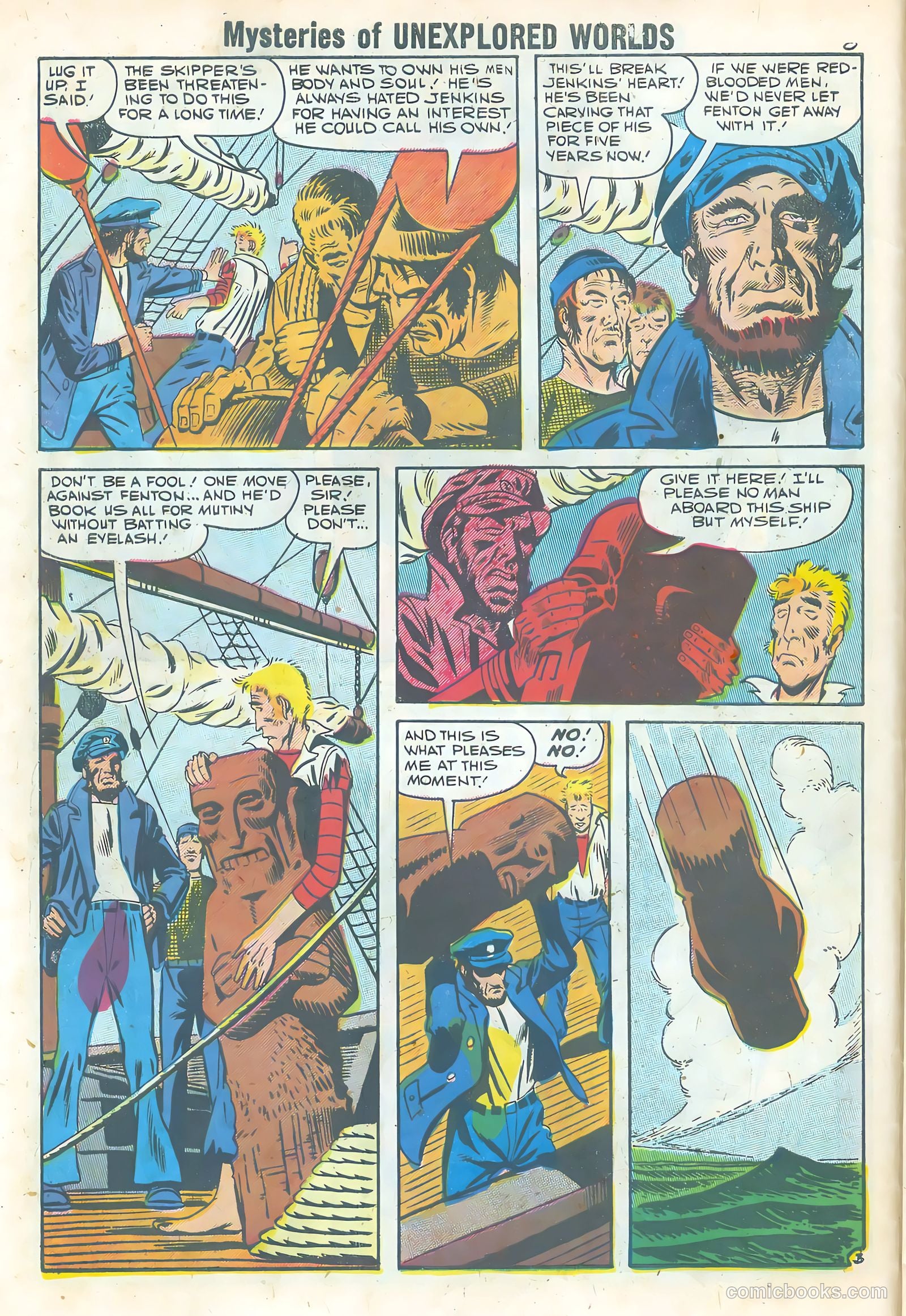 Mysteries of Unexplored Worlds #6 (1957) — page 10 of 36