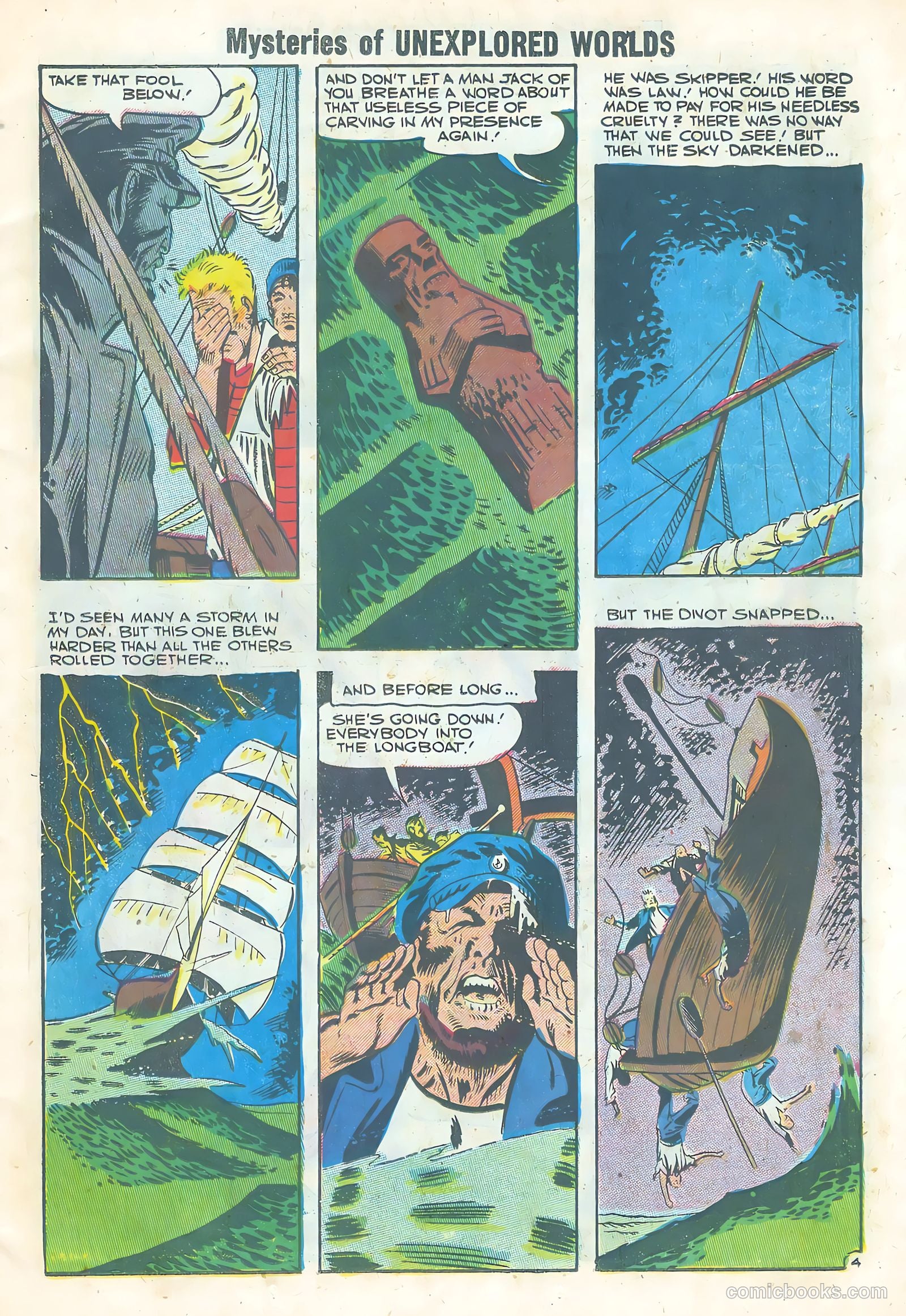Mysteries of Unexplored Worlds #6 (1957) — page 11 of 36