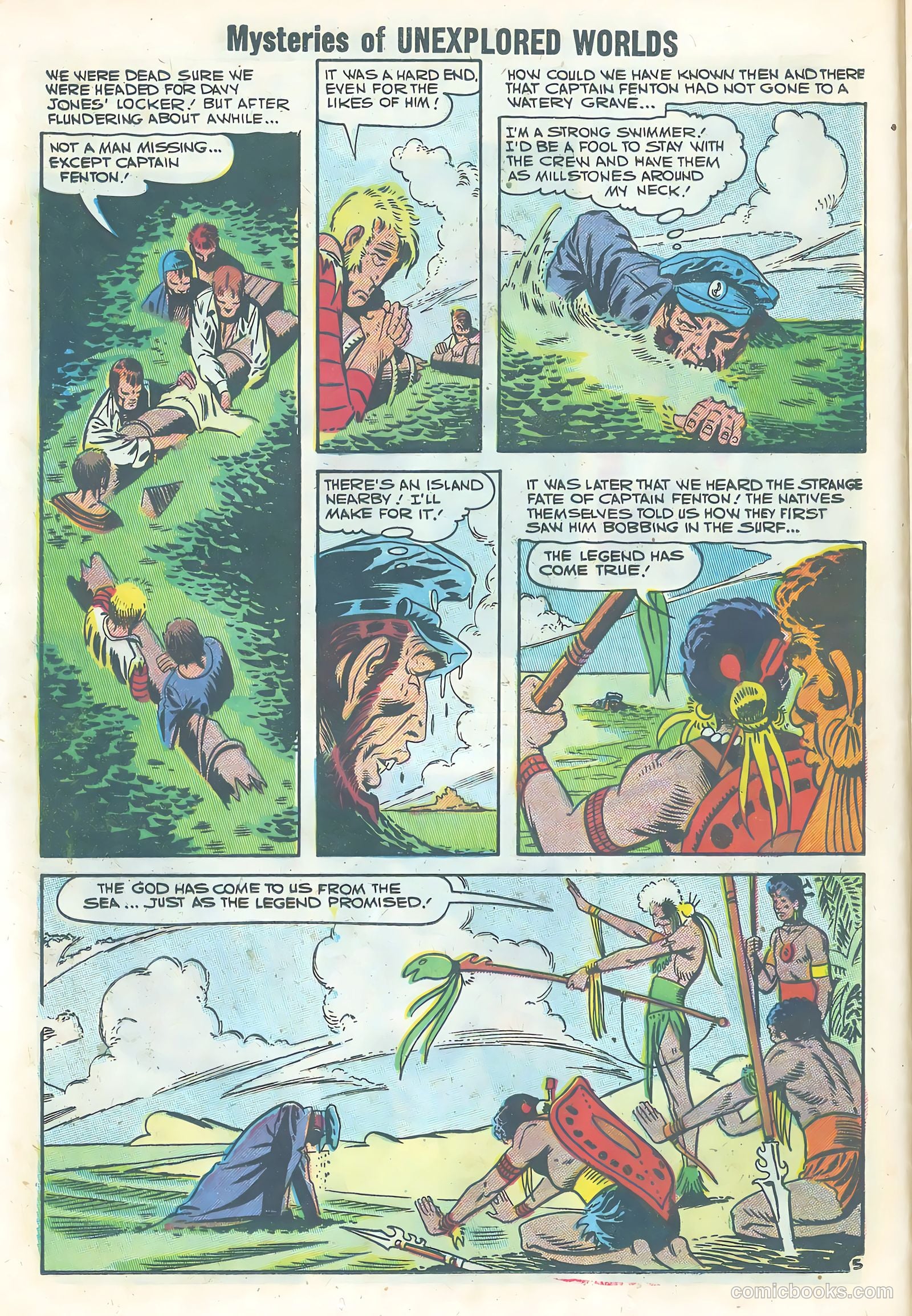 Mysteries of Unexplored Worlds #6 (1957) — page 12 of 36