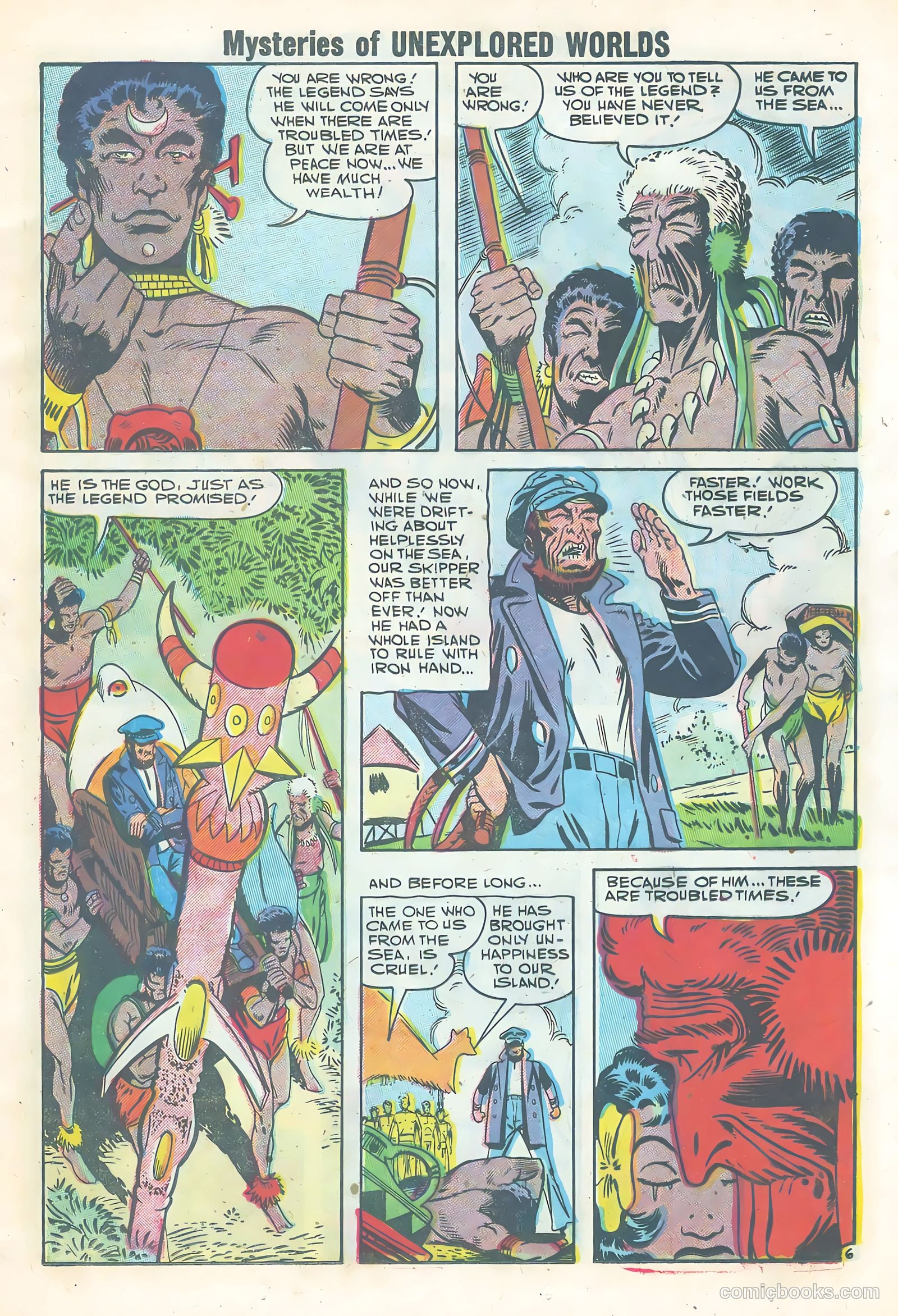 Mysteries of Unexplored Worlds #6 (1957) — page 13 of 36