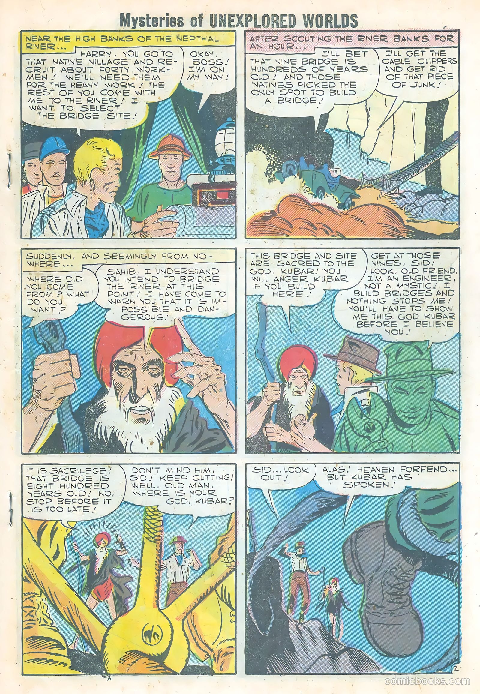 Mysteries of Unexplored Worlds #6 (1957) — page 19 of 36