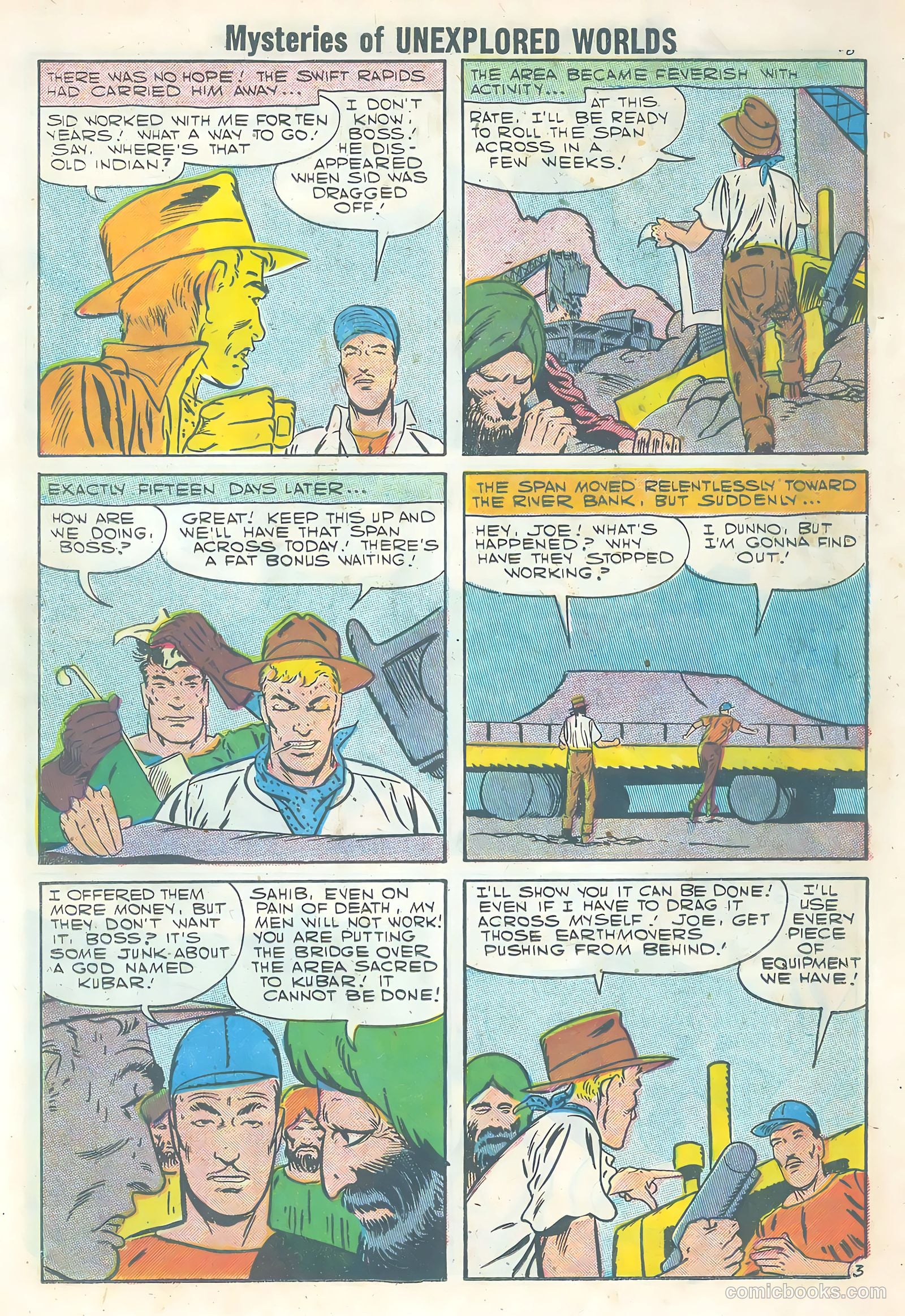 Mysteries of Unexplored Worlds #6 (1957) — page 20 of 36