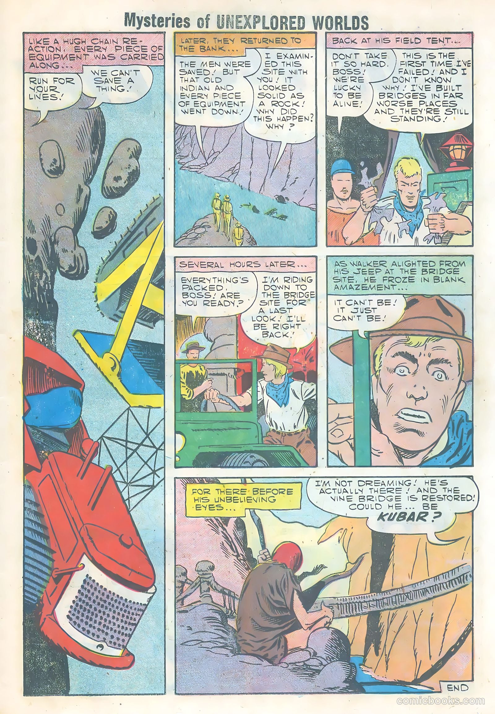 Mysteries of Unexplored Worlds #6 (1957) — page 23 of 36