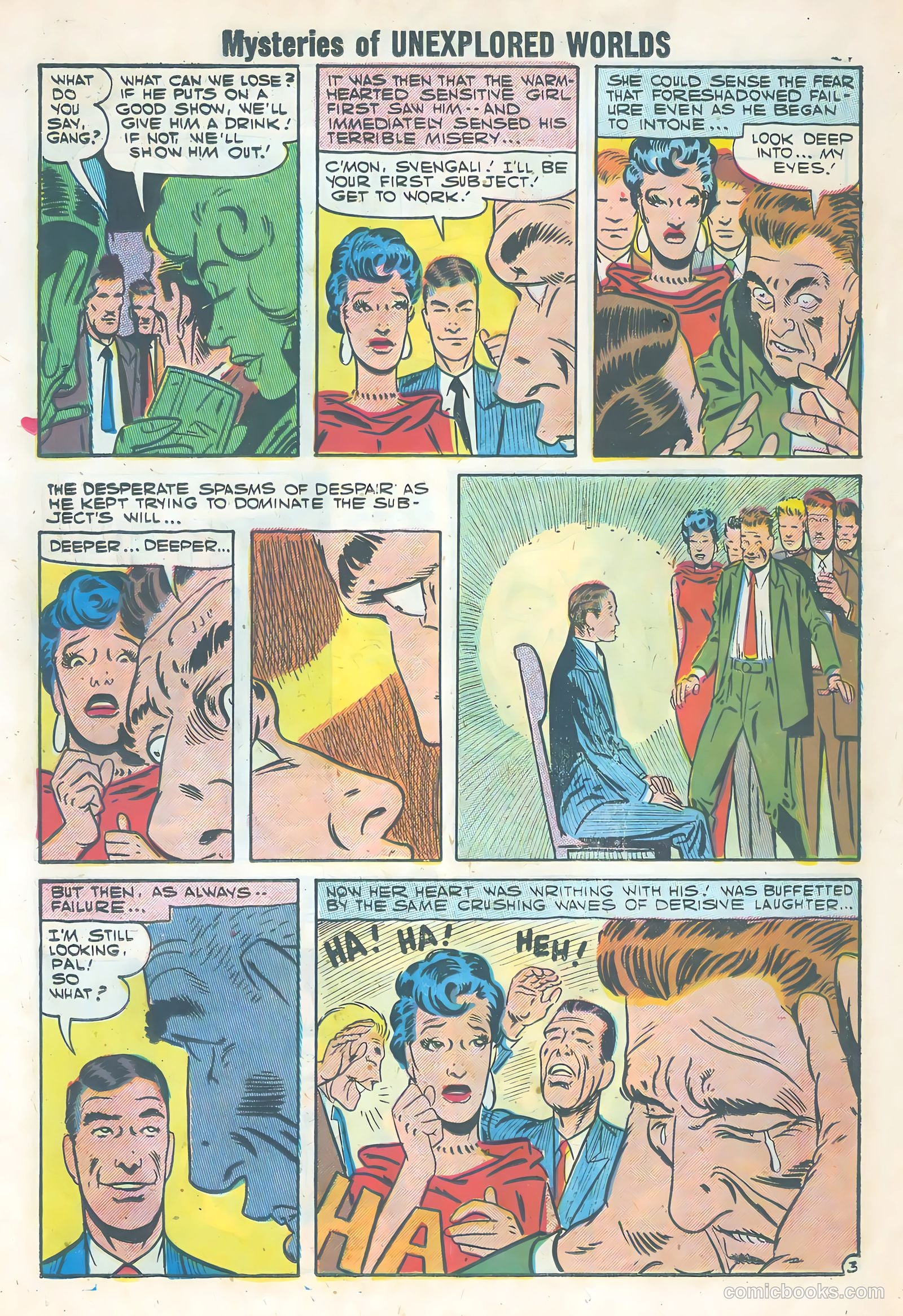 Mysteries of Unexplored Worlds #6 (1957) — page 26 of 36