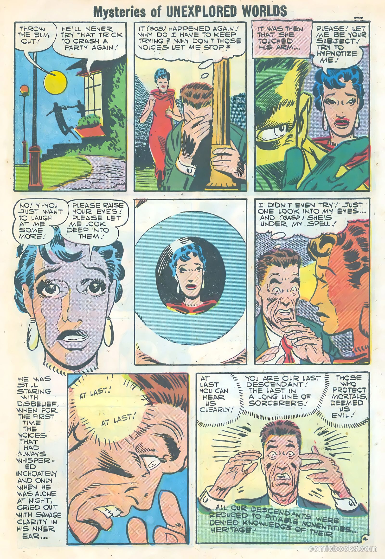 Mysteries of Unexplored Worlds #6 (1957) — page 27 of 36