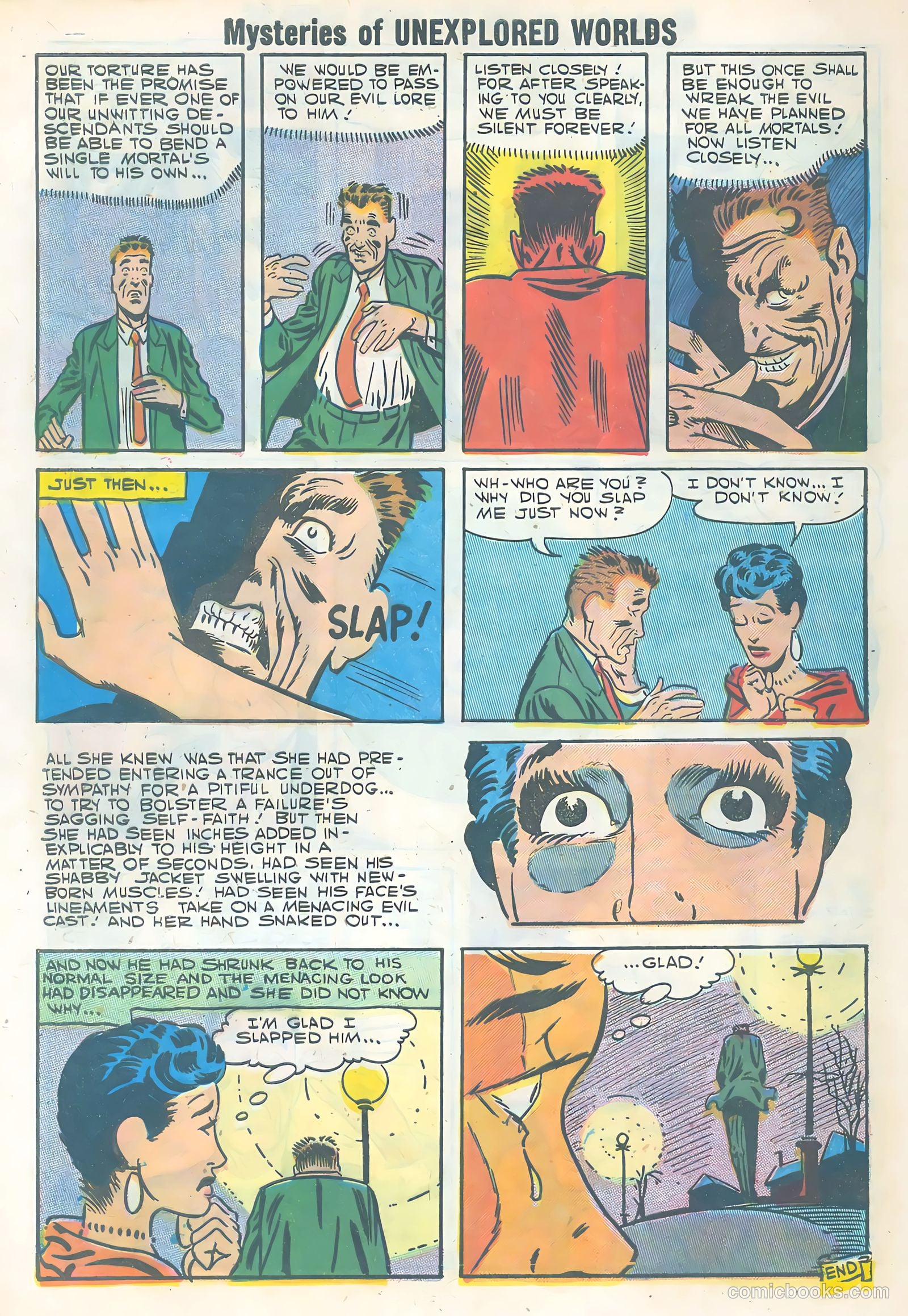 Mysteries of Unexplored Worlds #6 (1957) — page 28 of 36