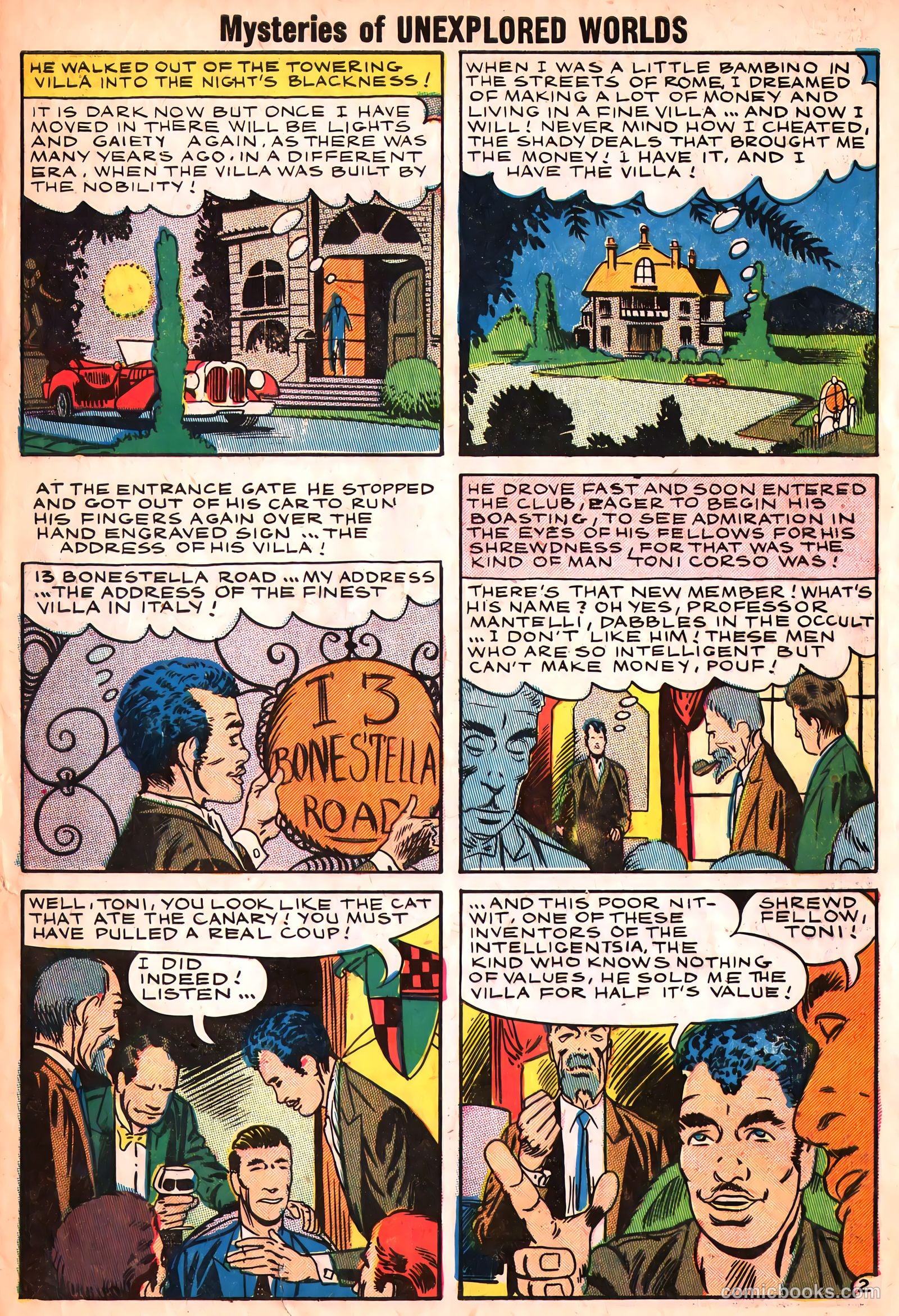 Mysteries of Unexplored Worlds #7 (1958) — page 4 of 68