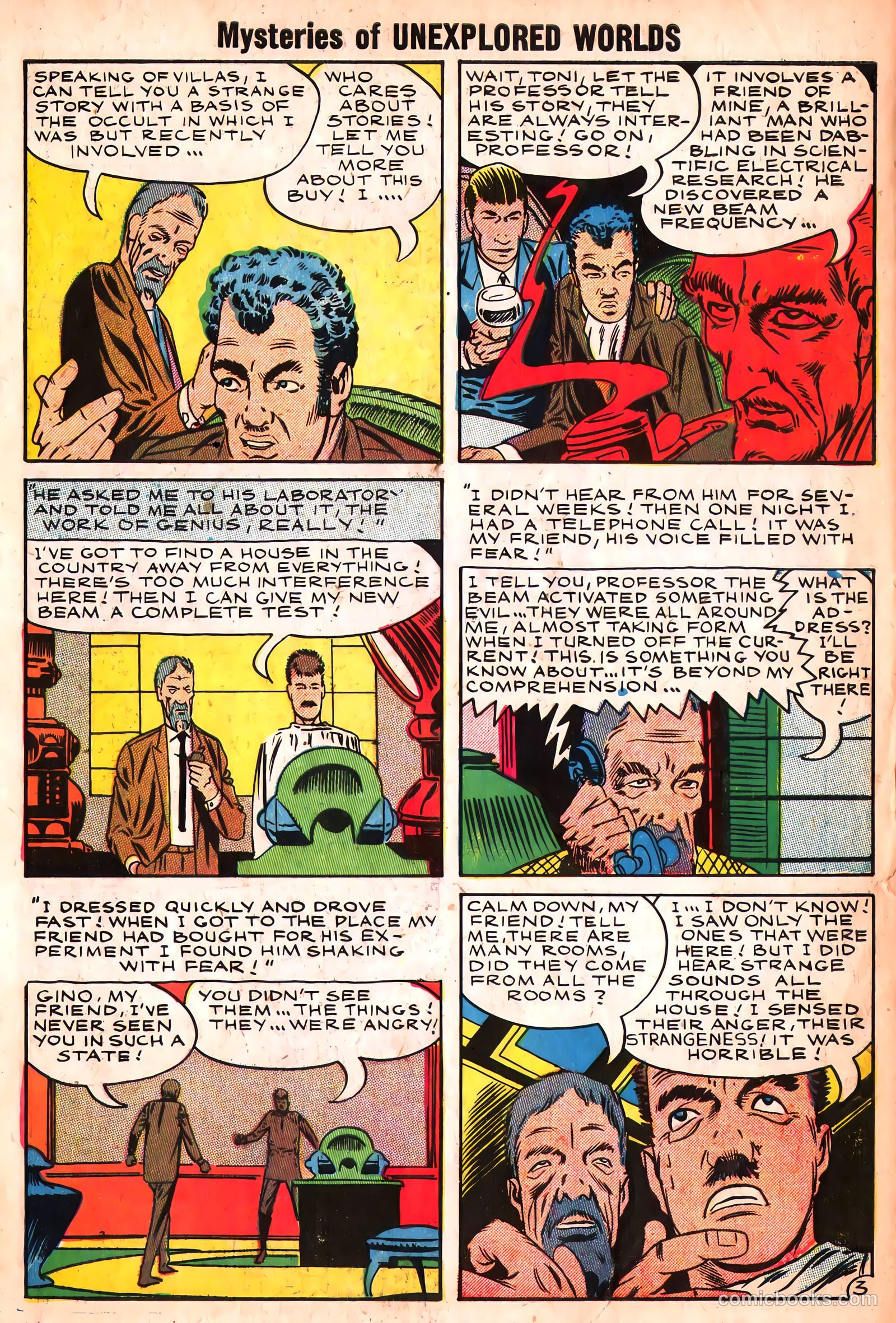 Mysteries of Unexplored Worlds #7 (1958) — page 5 of 68