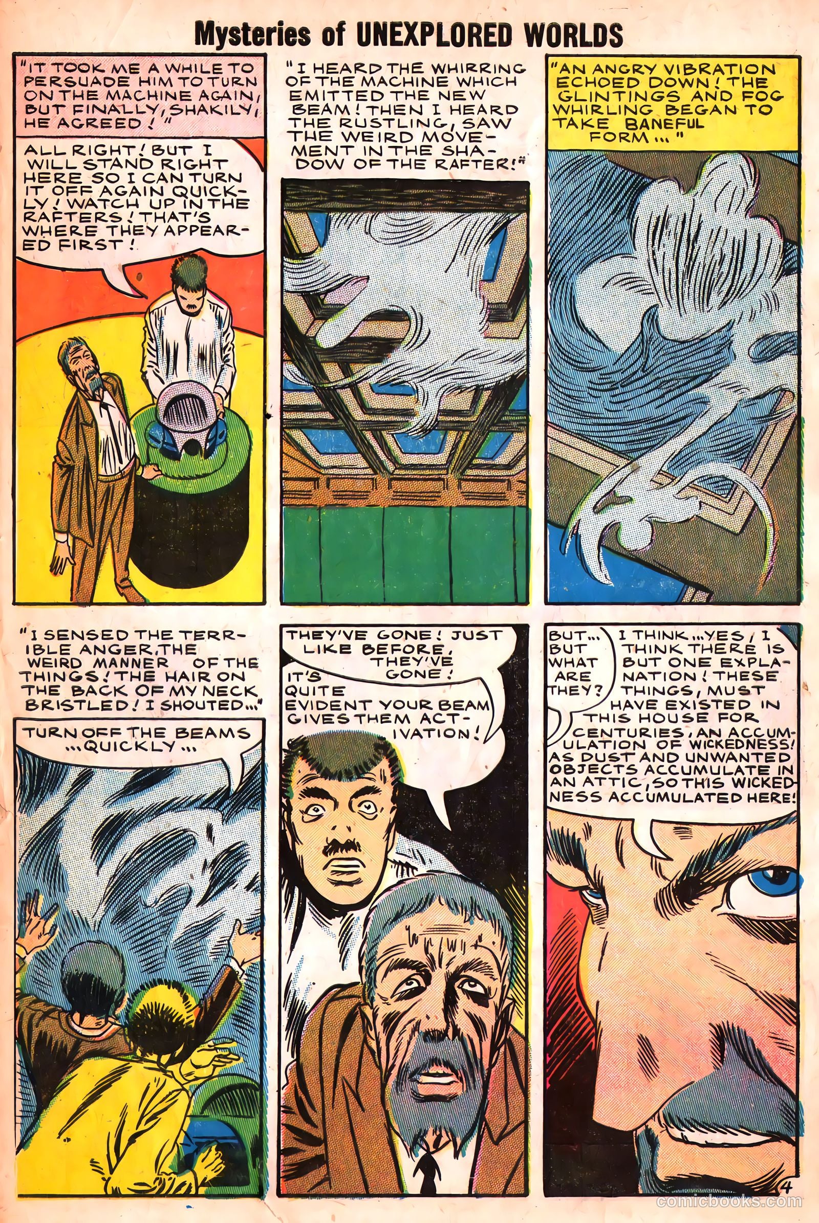 Mysteries of Unexplored Worlds #7 (1958) — page 6 of 68