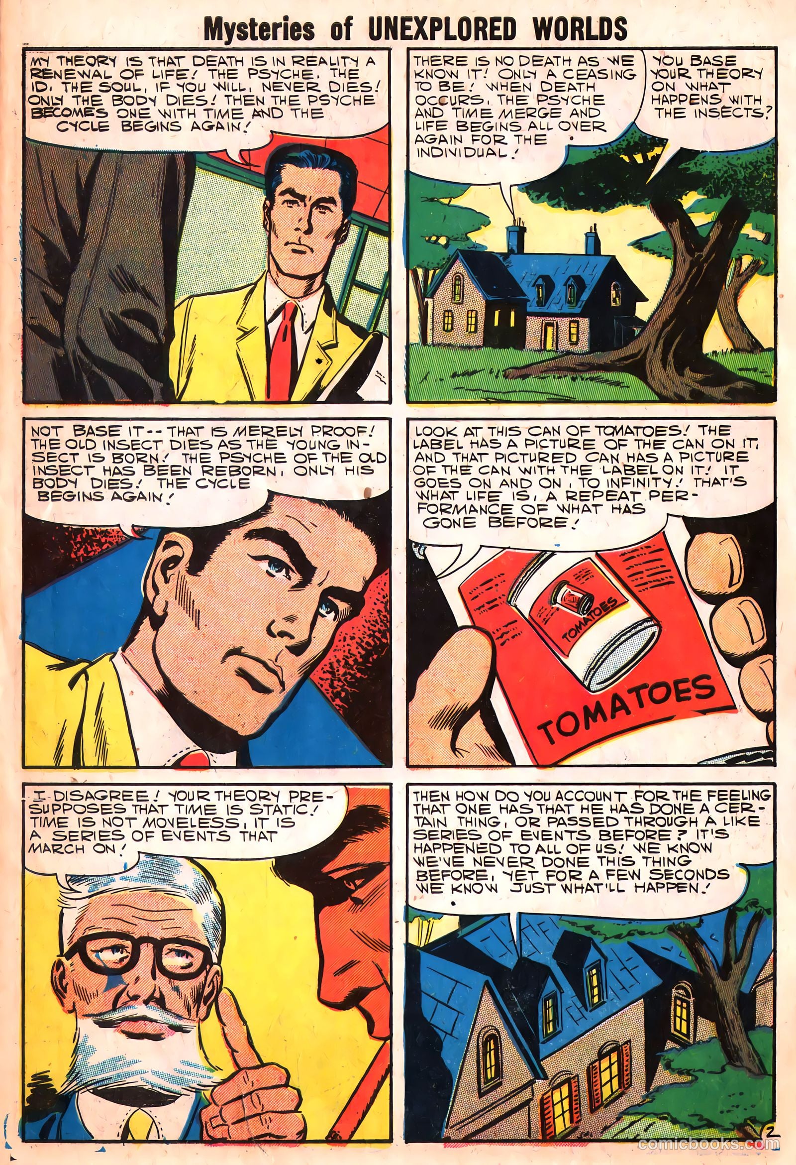 Mysteries of Unexplored Worlds #7 (1958) — page 12 of 68