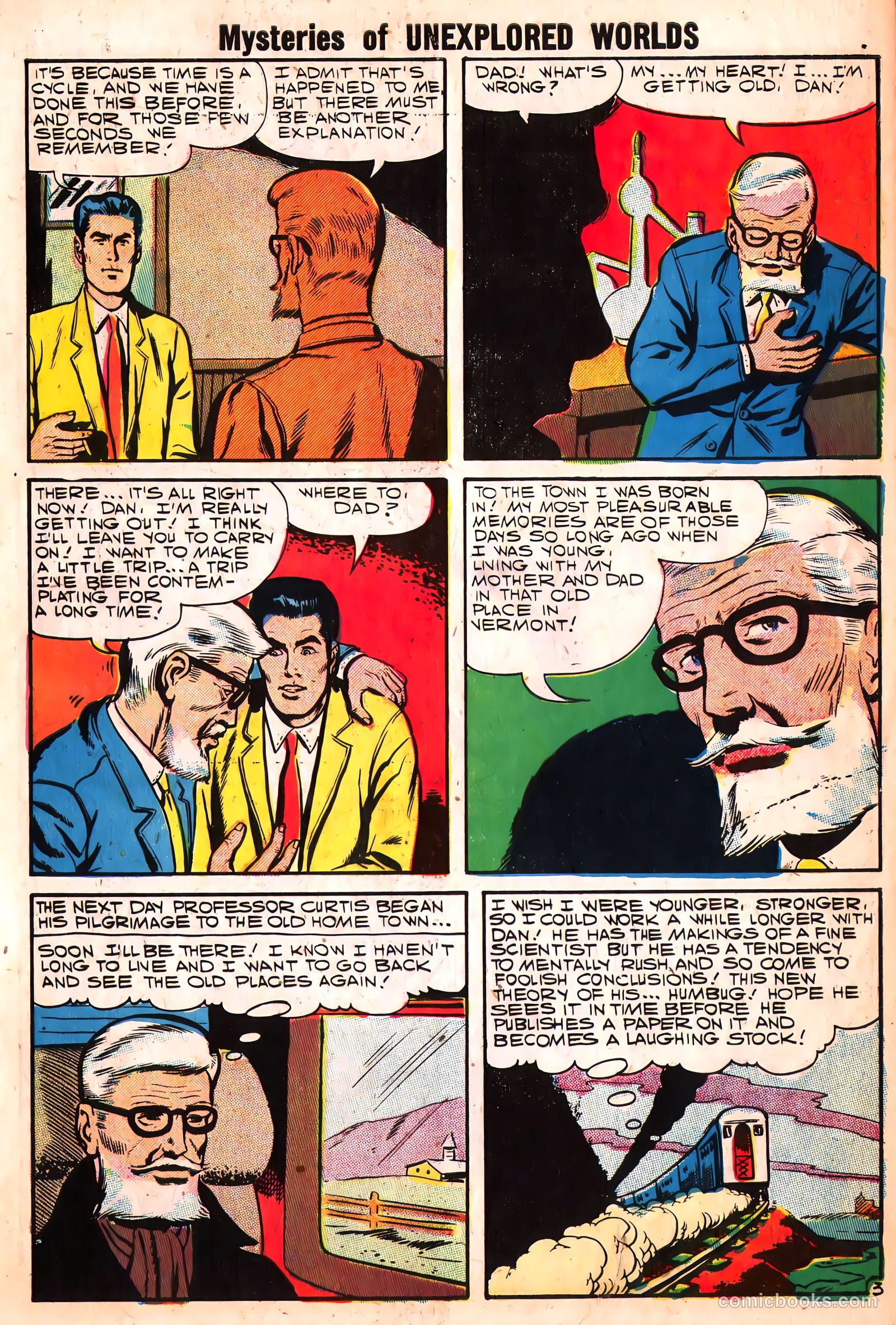 Mysteries of Unexplored Worlds #7 (1958) — page 13 of 68