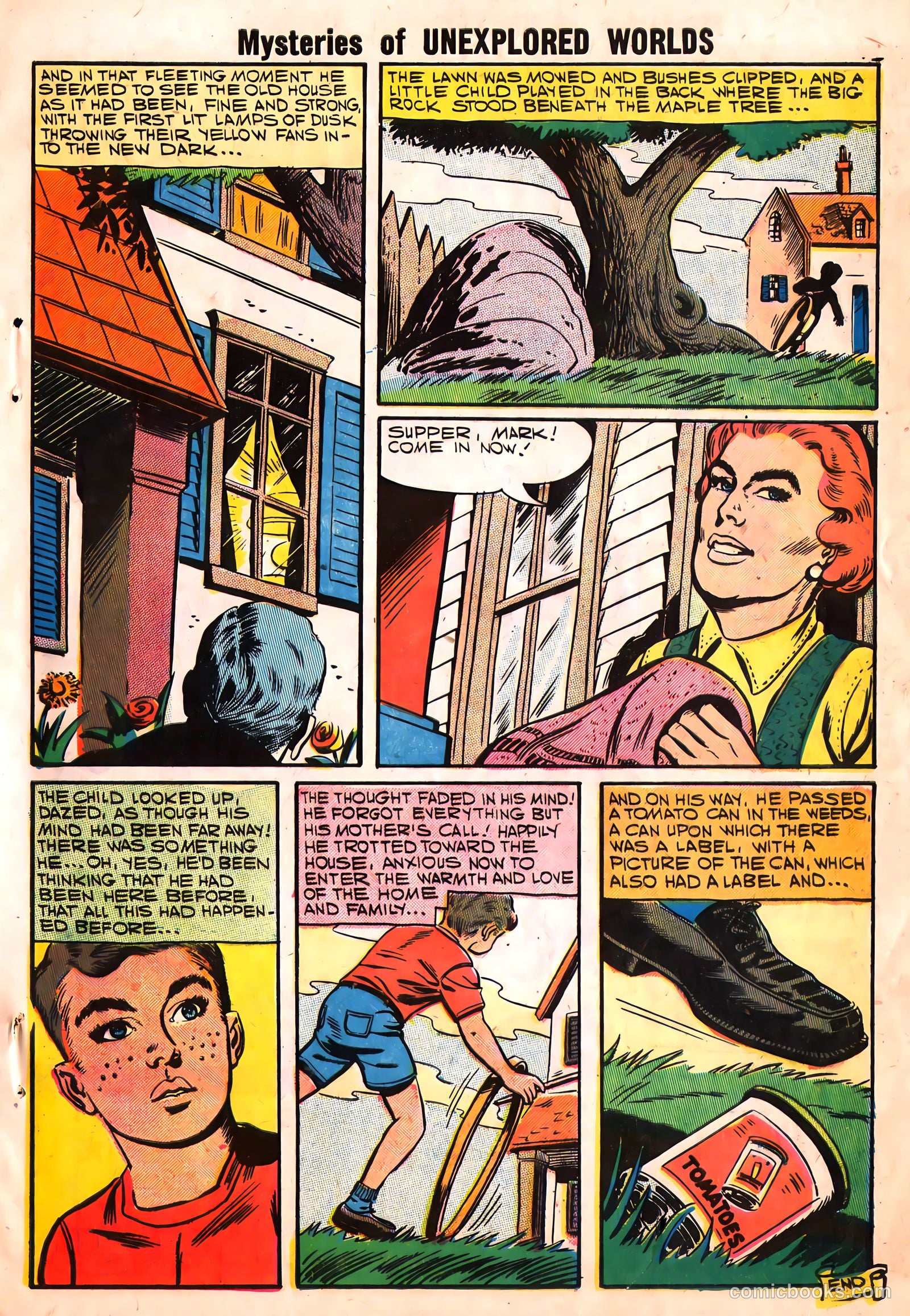 Mysteries of Unexplored Worlds #7 (1958) — page 15 of 68