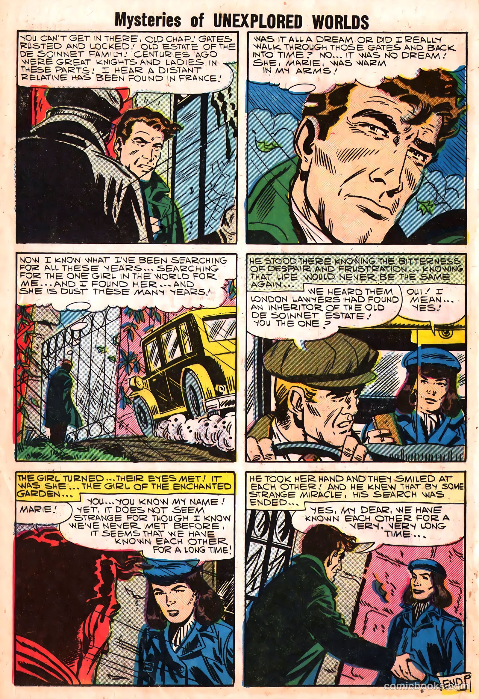 Mysteries of Unexplored Worlds #7 (1958) — page 20 of 68