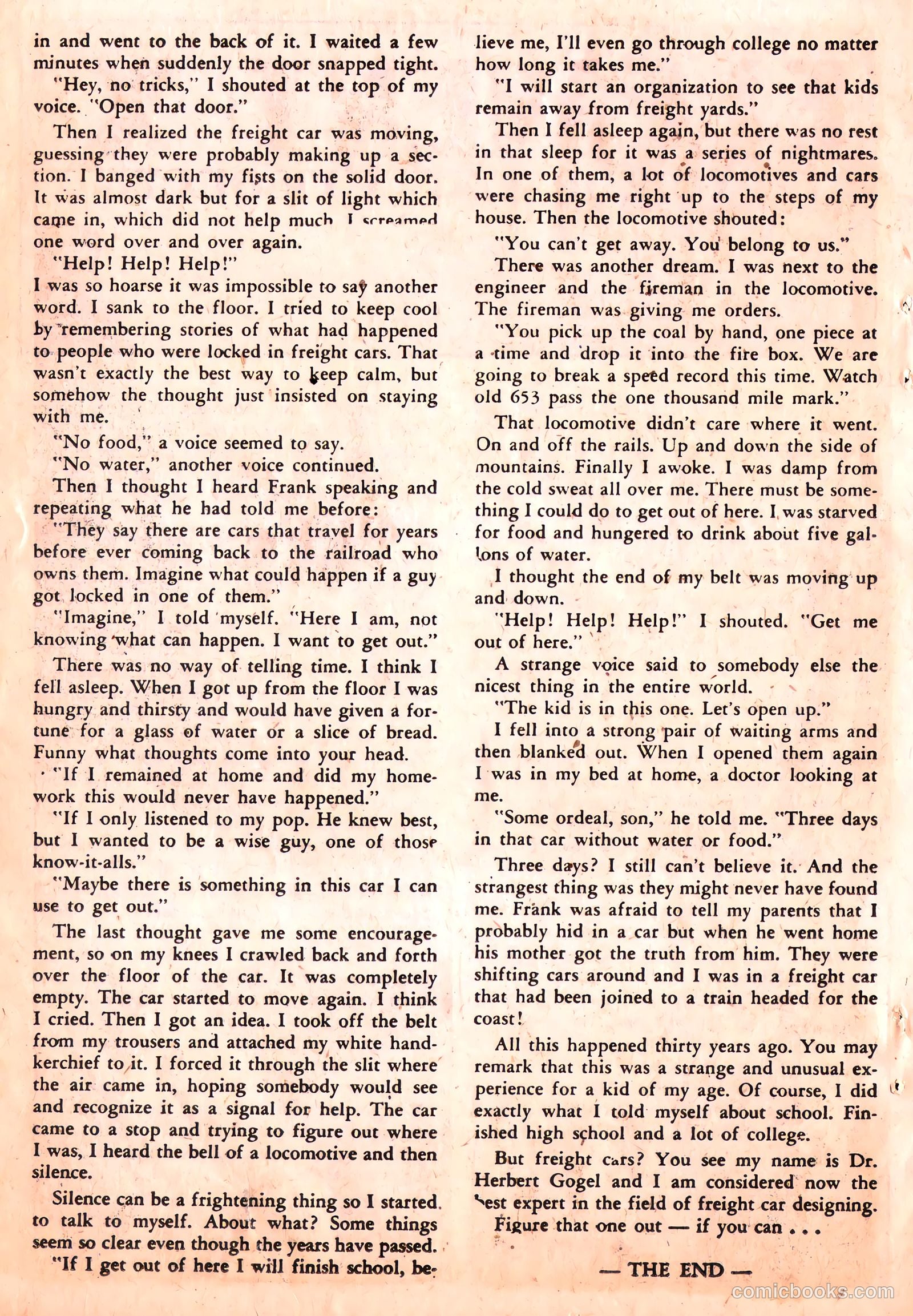Mysteries of Unexplored Worlds #7 (1958) — page 28 of 68