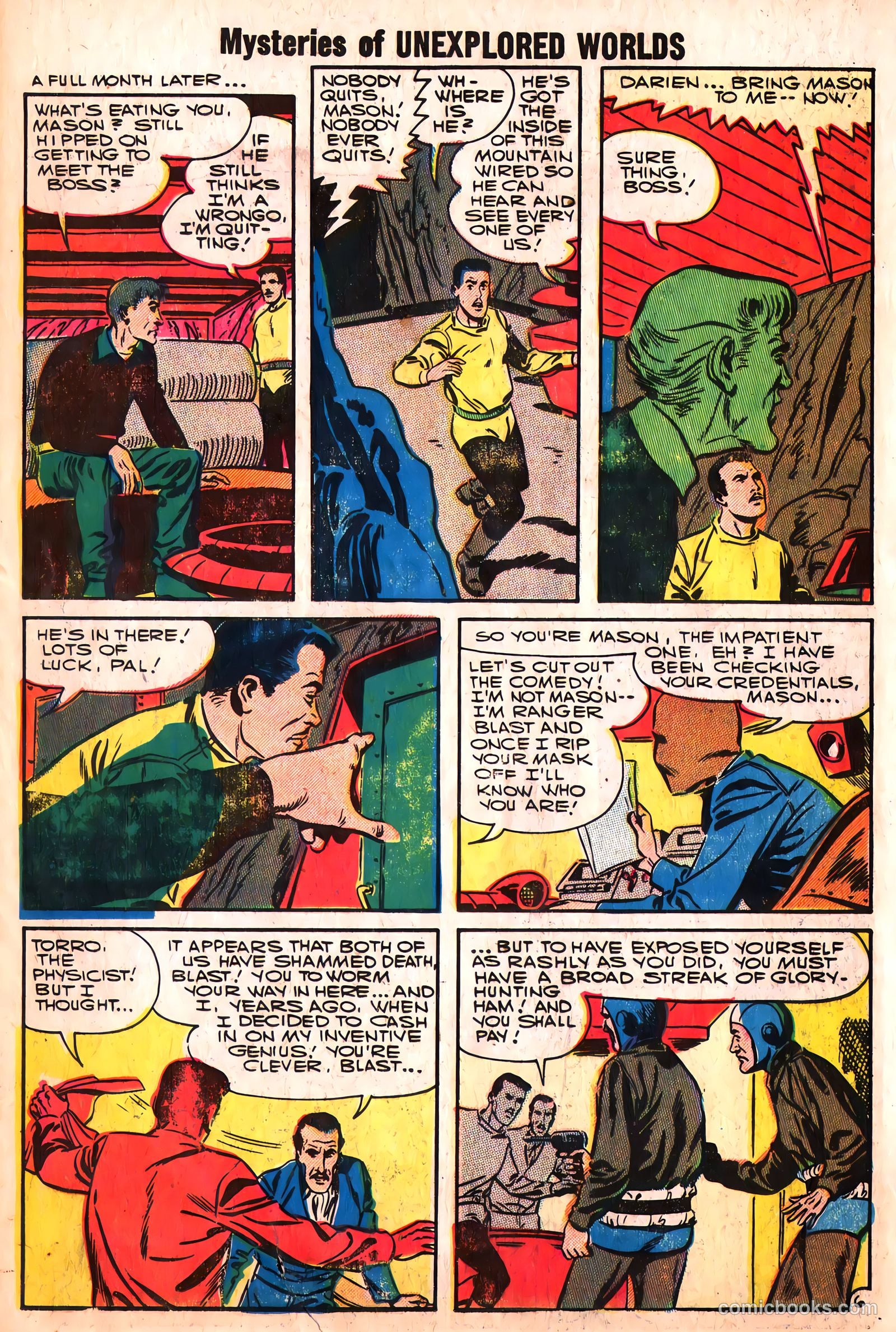 Mysteries of Unexplored Worlds #7 (1958) — page 34 of 68