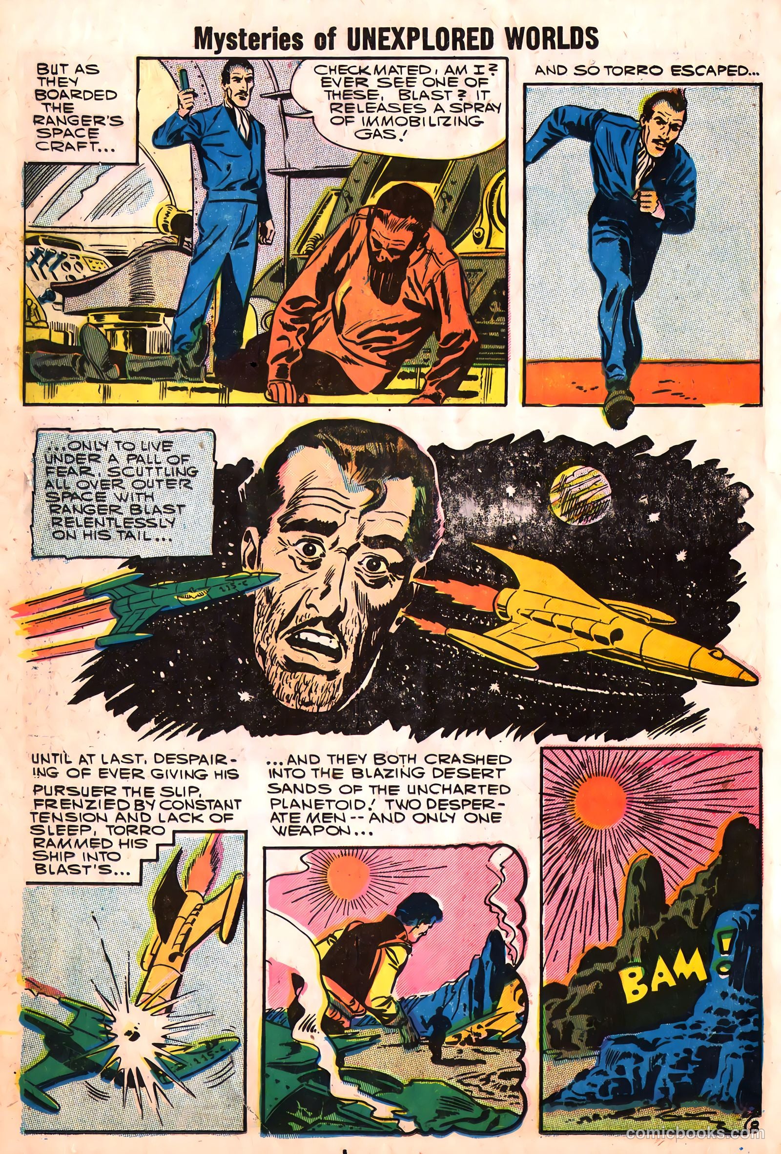 Mysteries of Unexplored Worlds #7 (1958) — page 36 of 68