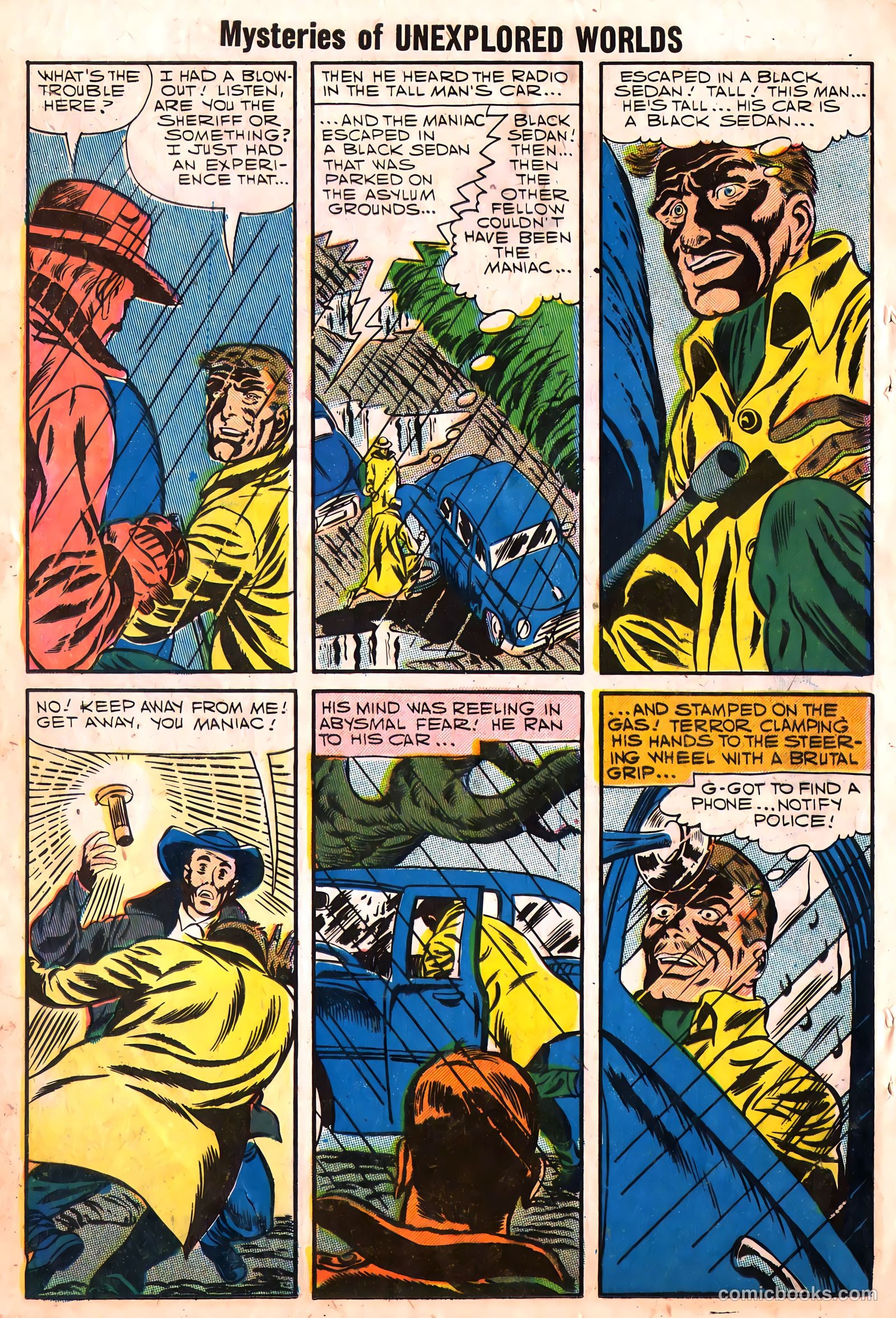 Mysteries of Unexplored Worlds #7 (1958) — page 46 of 68