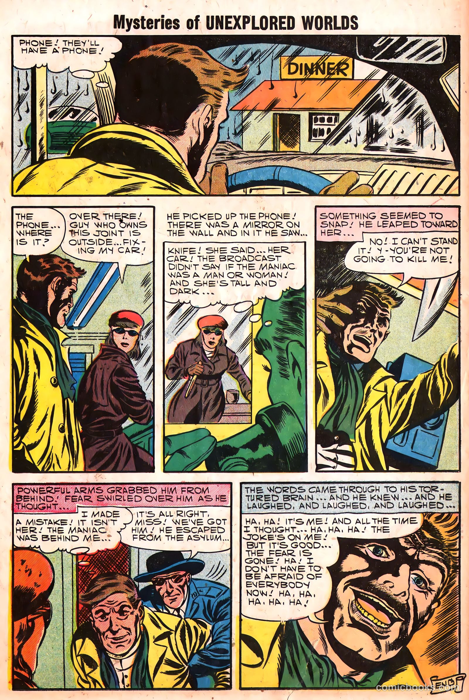 Mysteries of Unexplored Worlds #7 (1958) — page 47 of 68