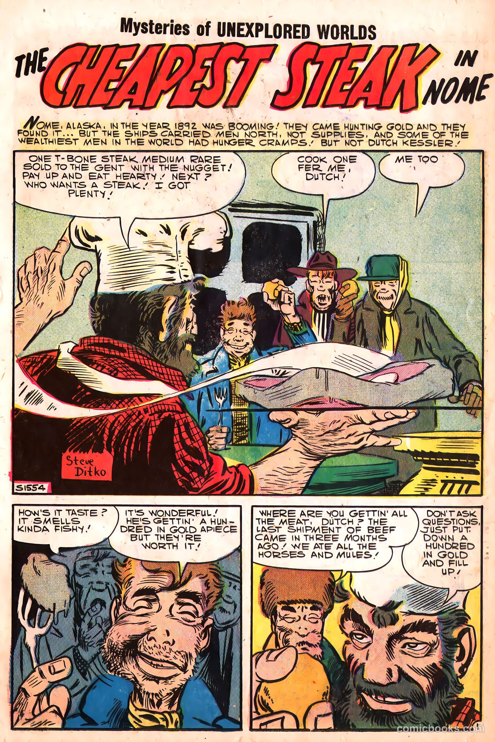 Mysteries of Unexplored Worlds #7 (1958) — page 49 of 68