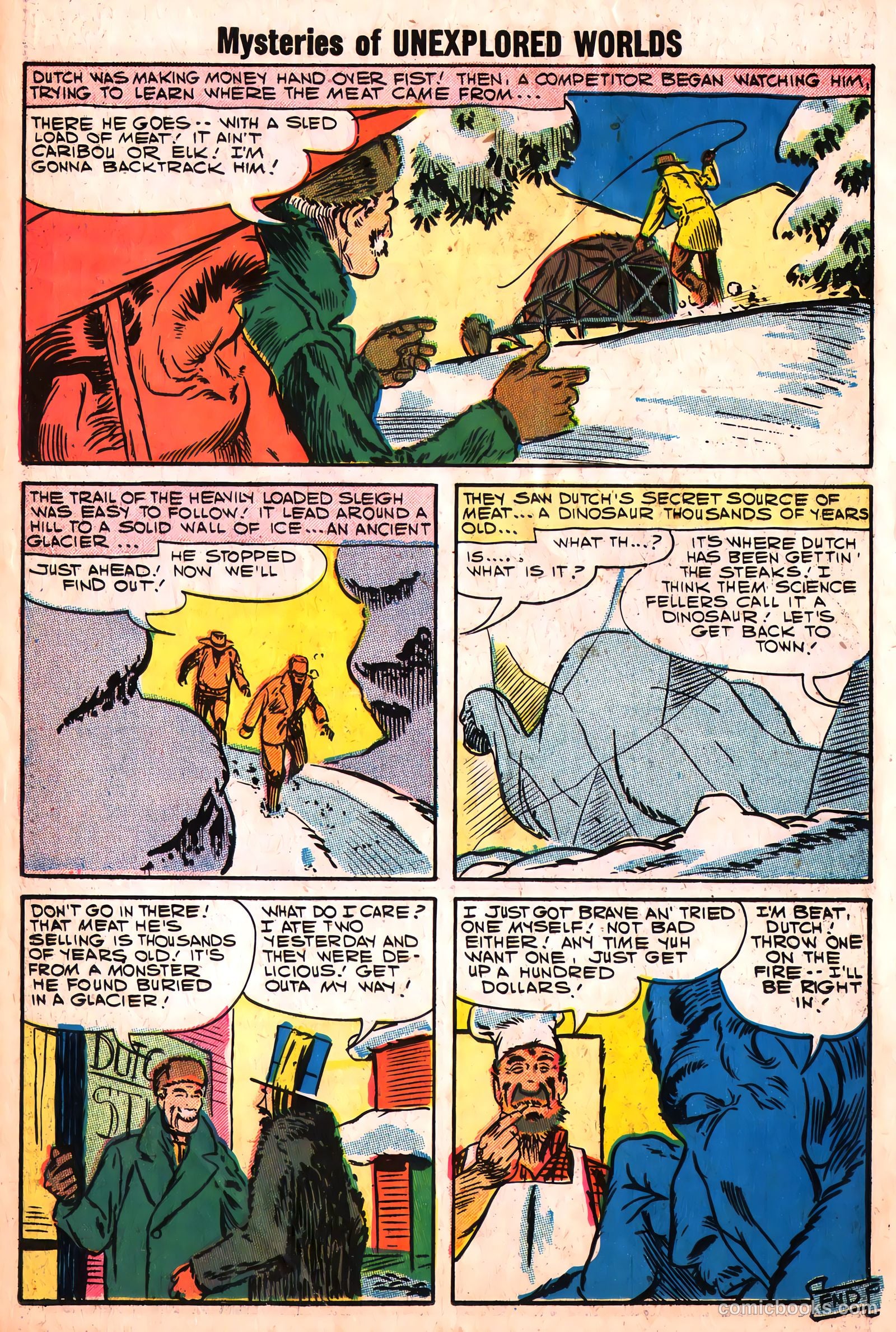 Mysteries of Unexplored Worlds #7 (1958) — page 50 of 68