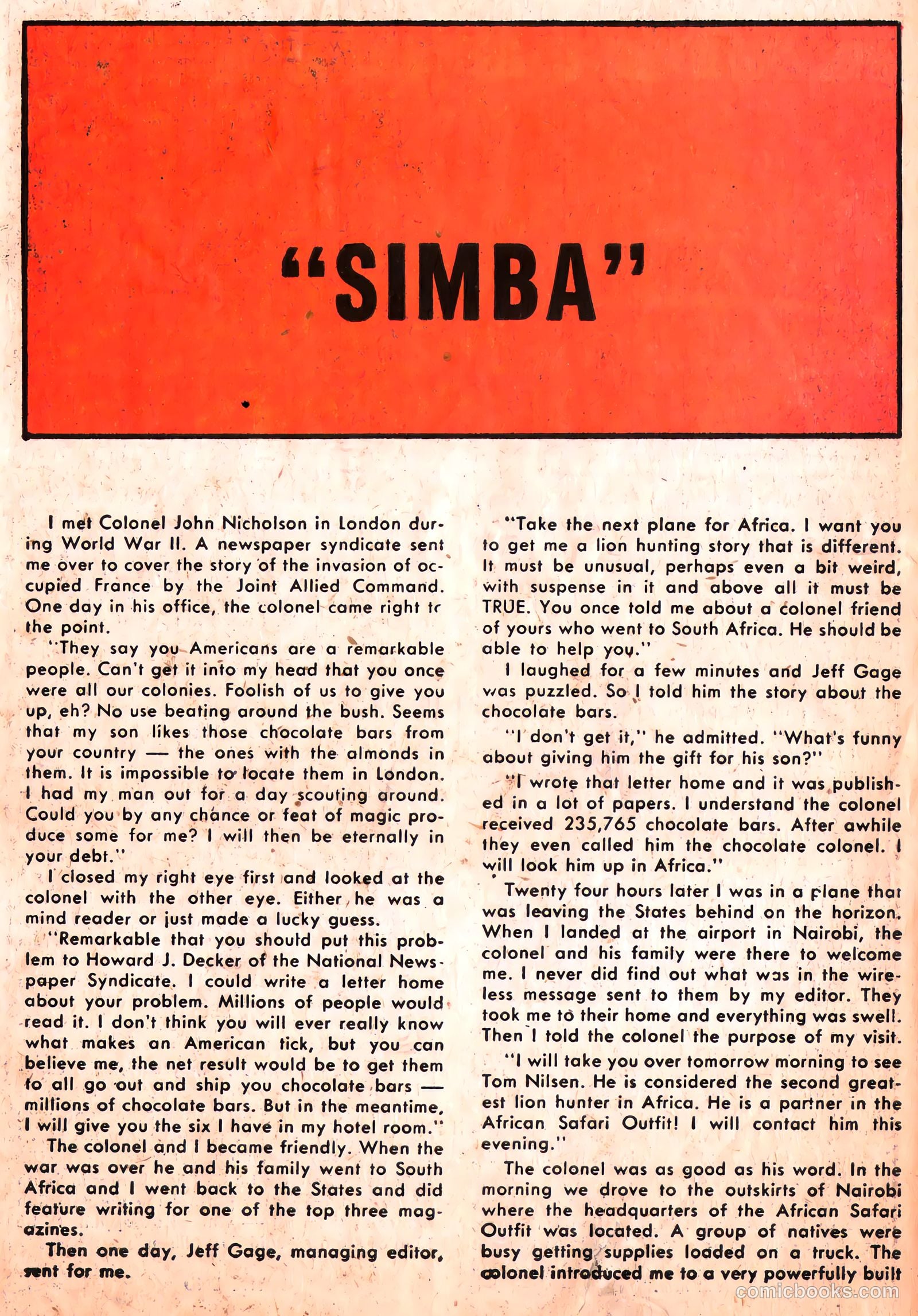 Mysteries of Unexplored Worlds #7 (1958) — page 51 of 68