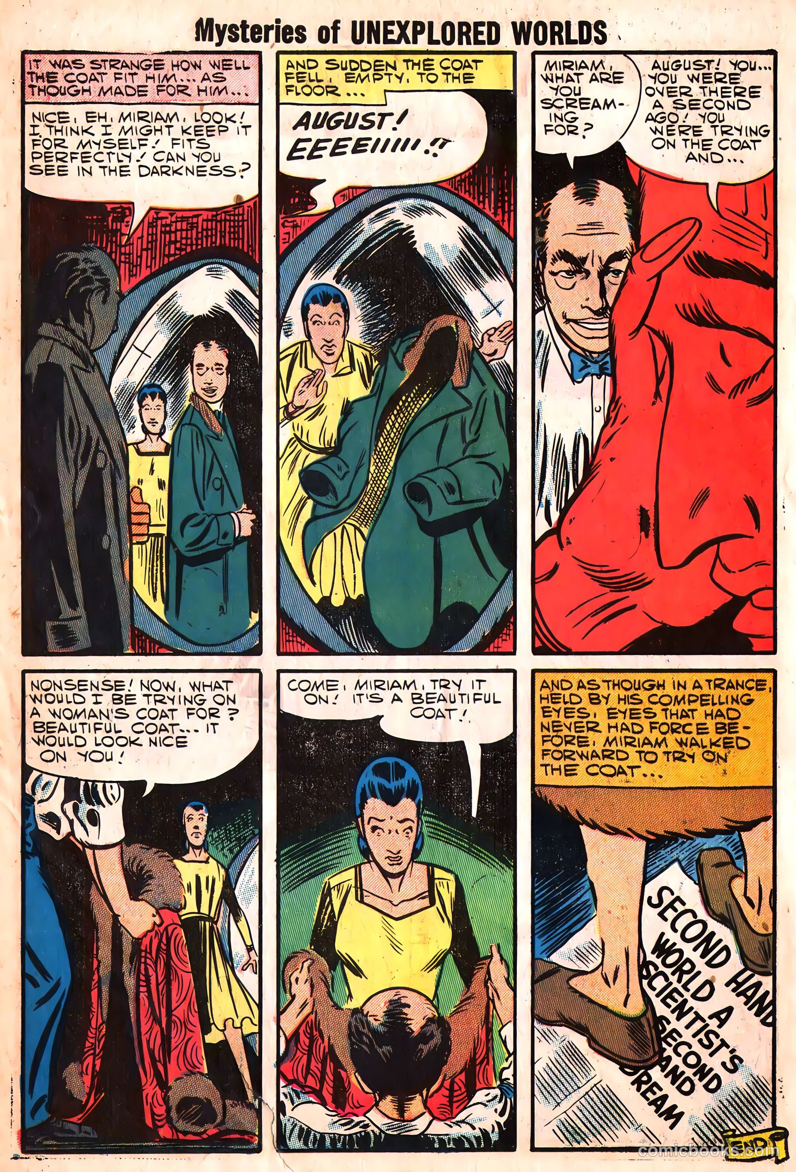 Mysteries of Unexplored Worlds #7 (1958) — page 58 of 68