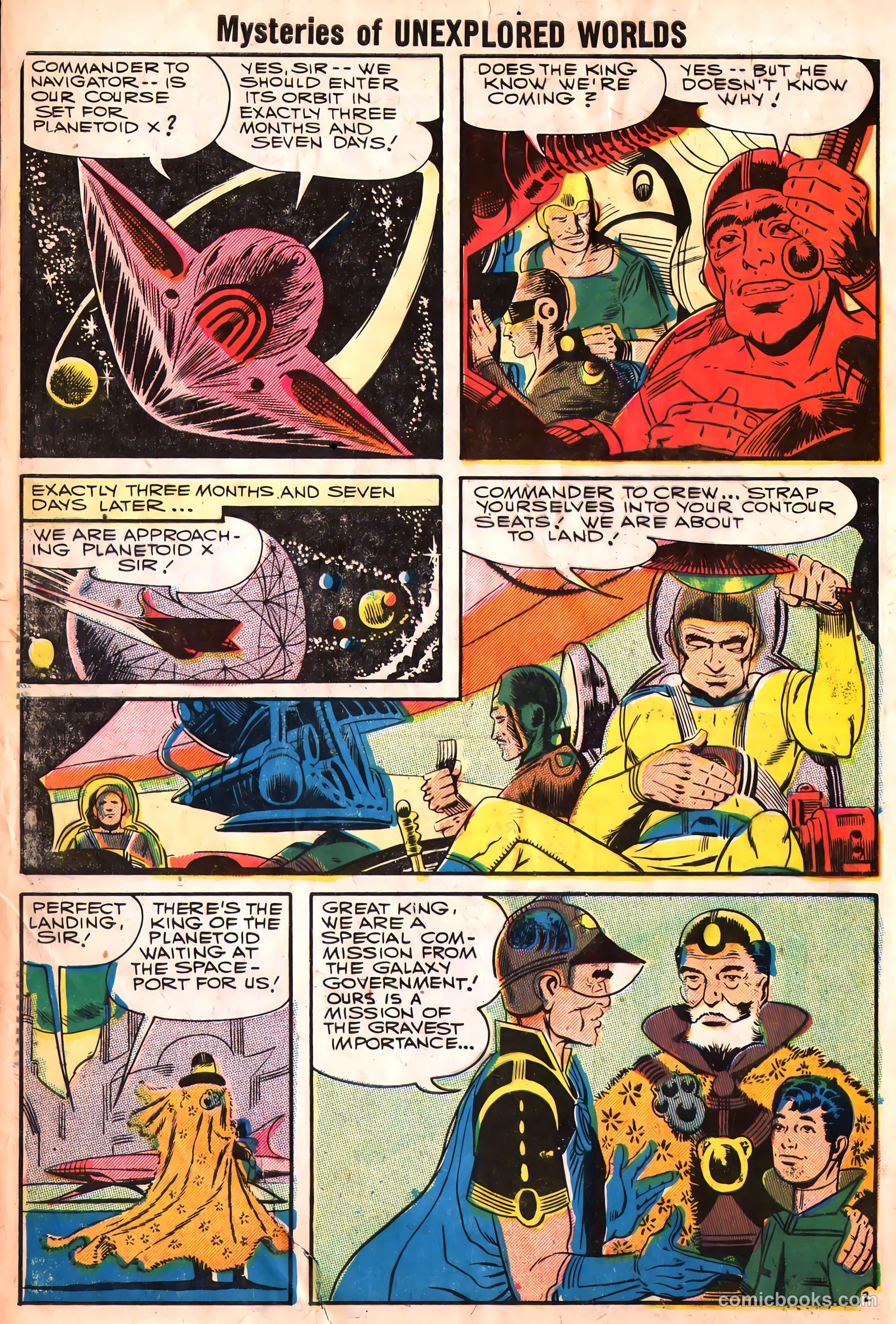 Mysteries of Unexplored Worlds #7 (1958) — page 60 of 68