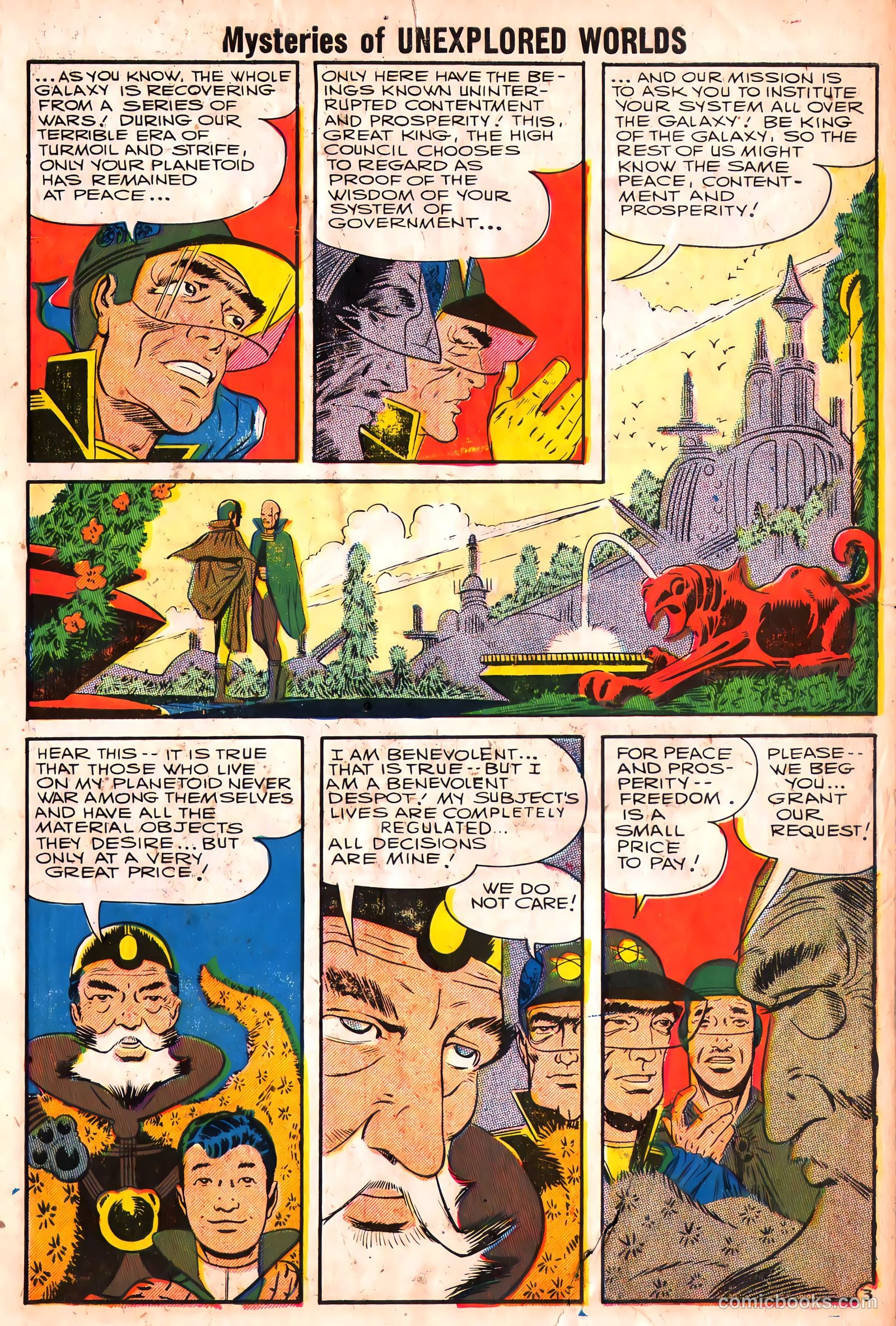 Mysteries of Unexplored Worlds #7 (1958) — page 61 of 68