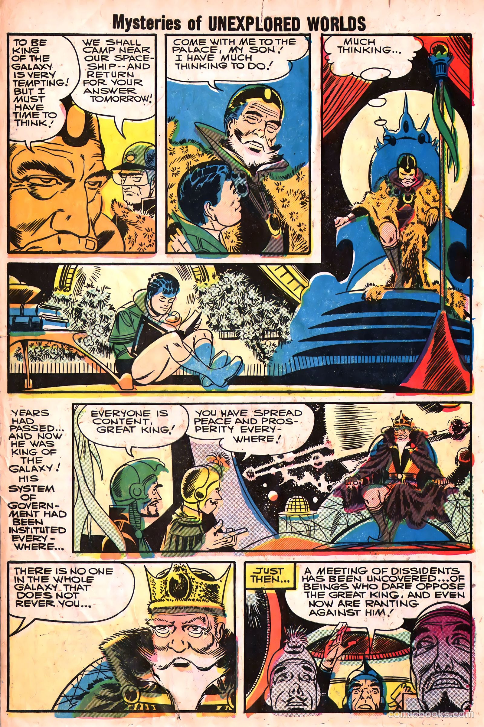 Mysteries of Unexplored Worlds #7 (1958) — page 62 of 68