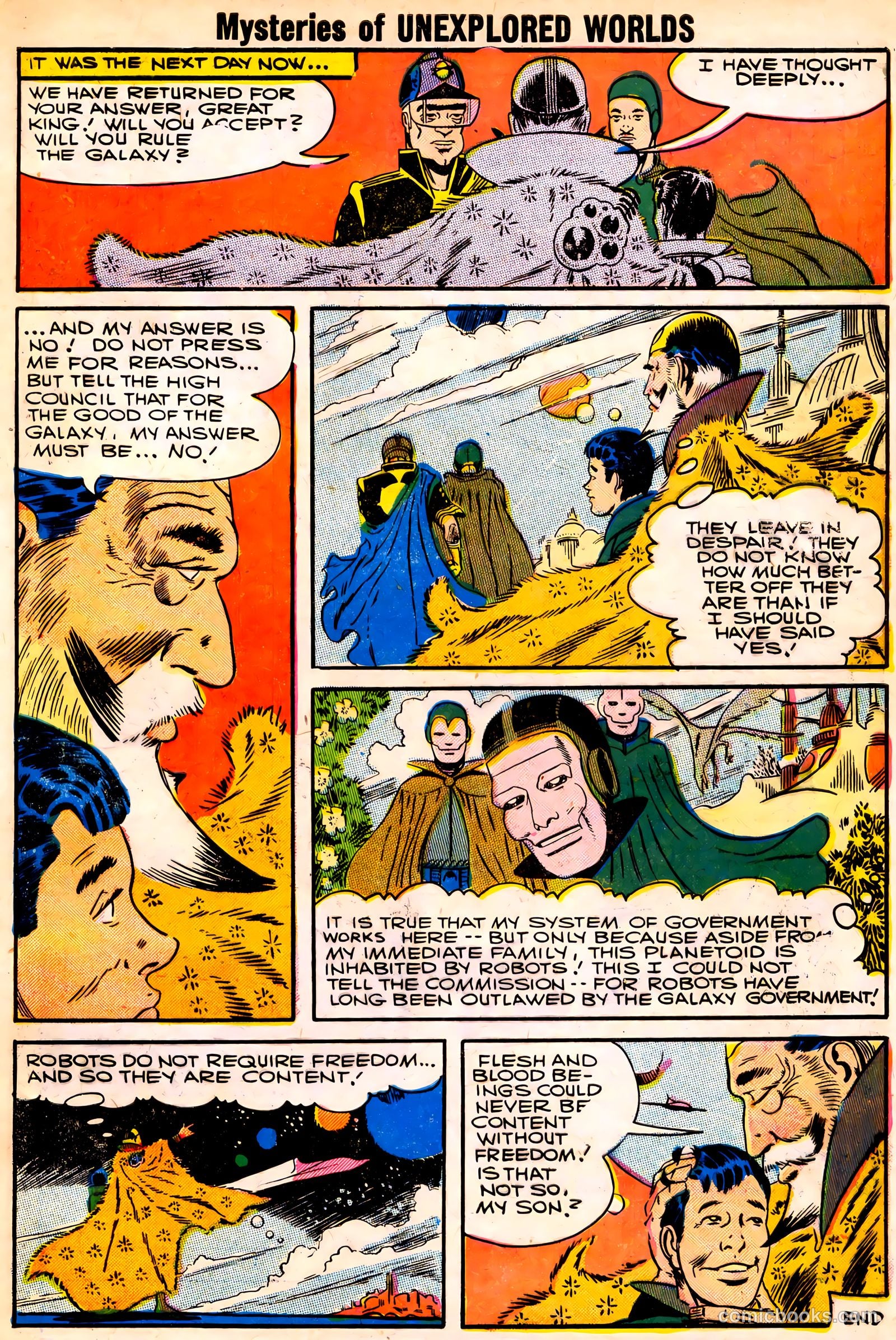 Mysteries of Unexplored Worlds #7 (1958) — page 65 of 68