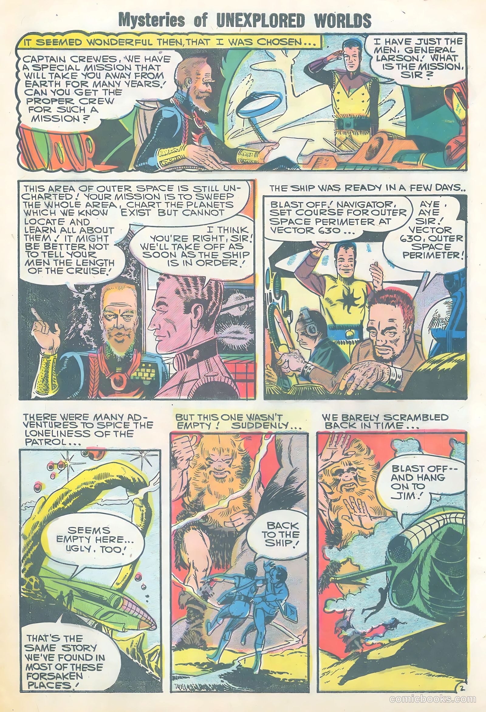 Mysteries of Unexplored Worlds #8 (1958) — page 4 of 35