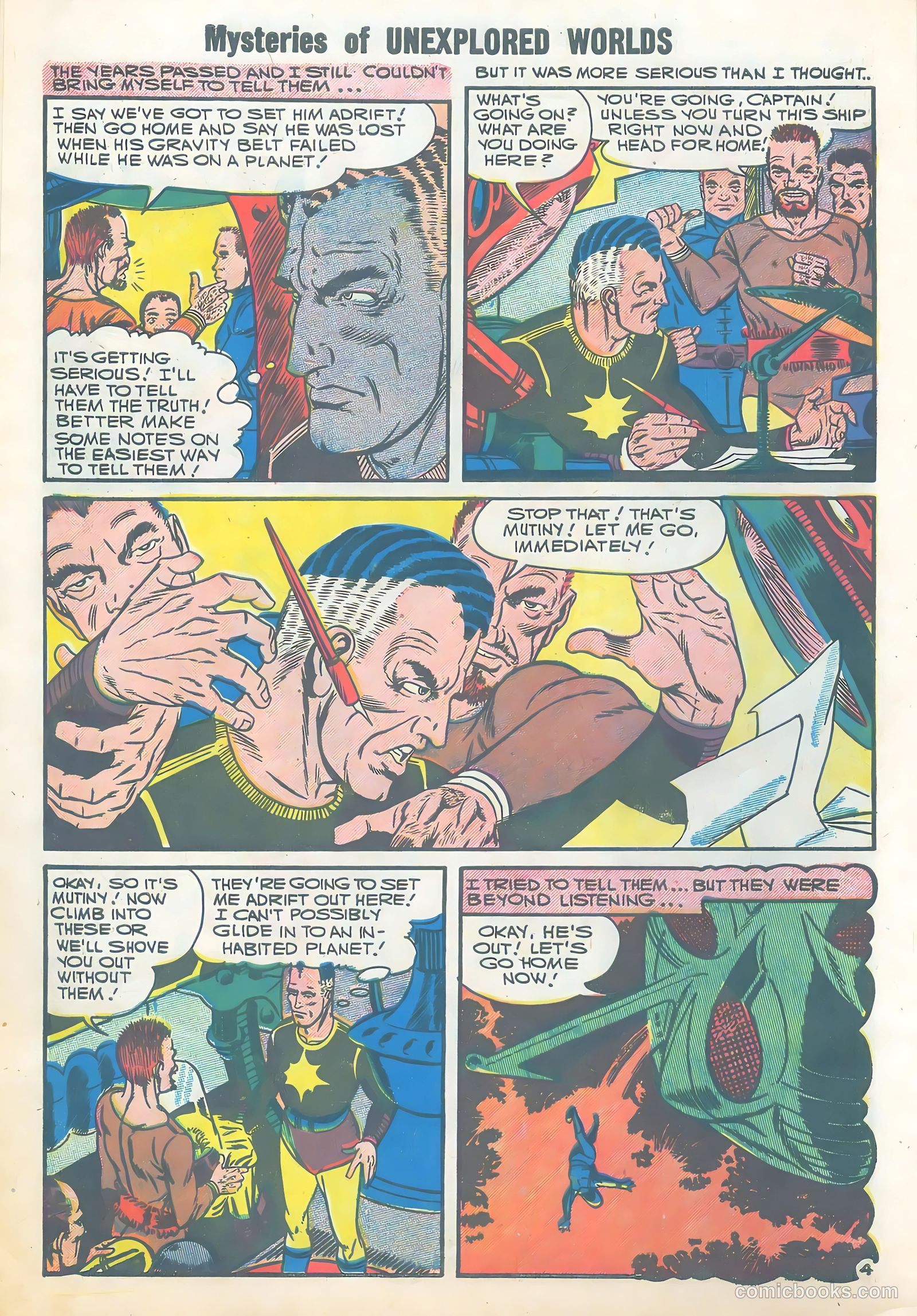 Mysteries of Unexplored Worlds #8 (1958) — page 6 of 35