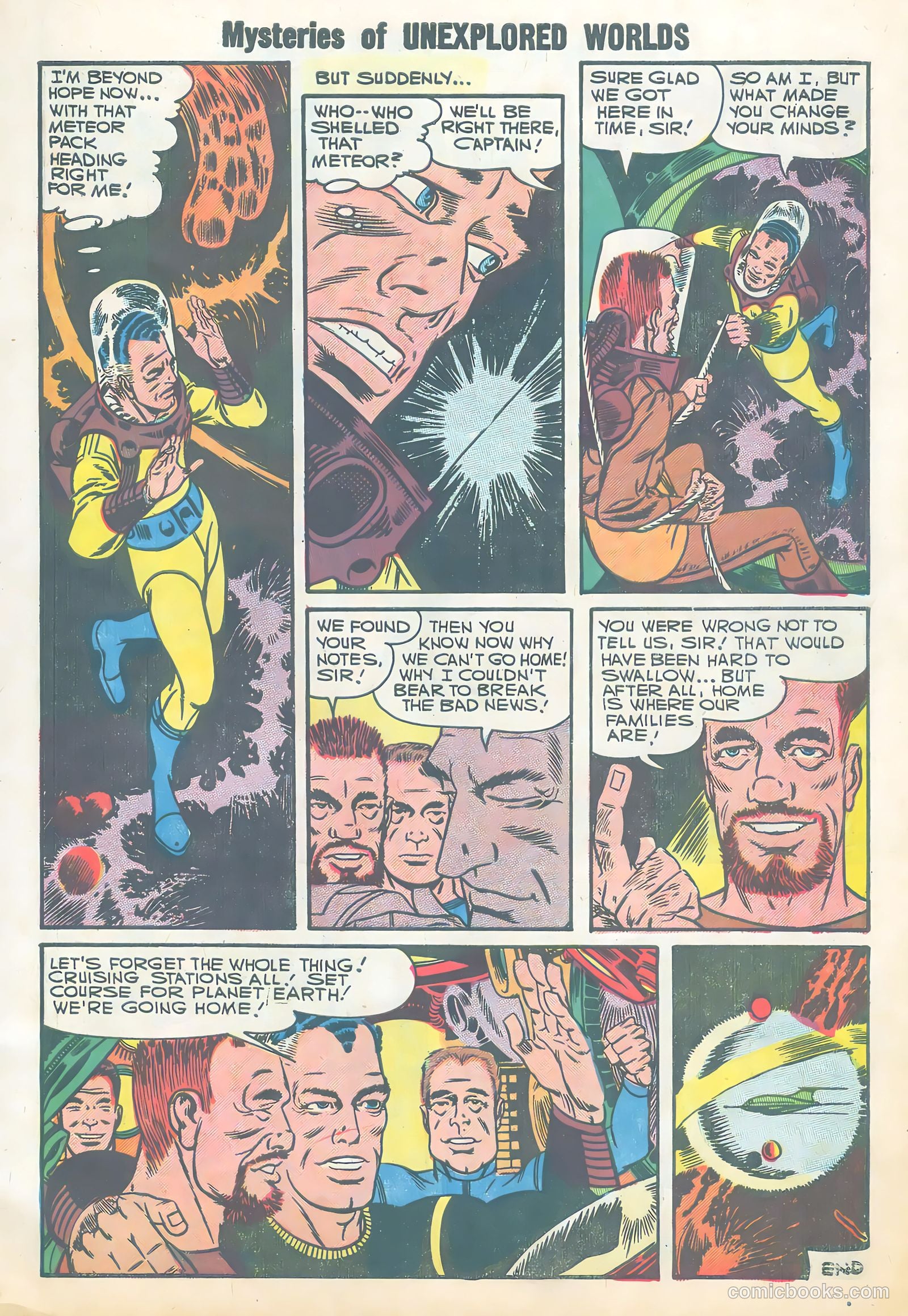 Mysteries of Unexplored Worlds #8 (1958) — page 7 of 35